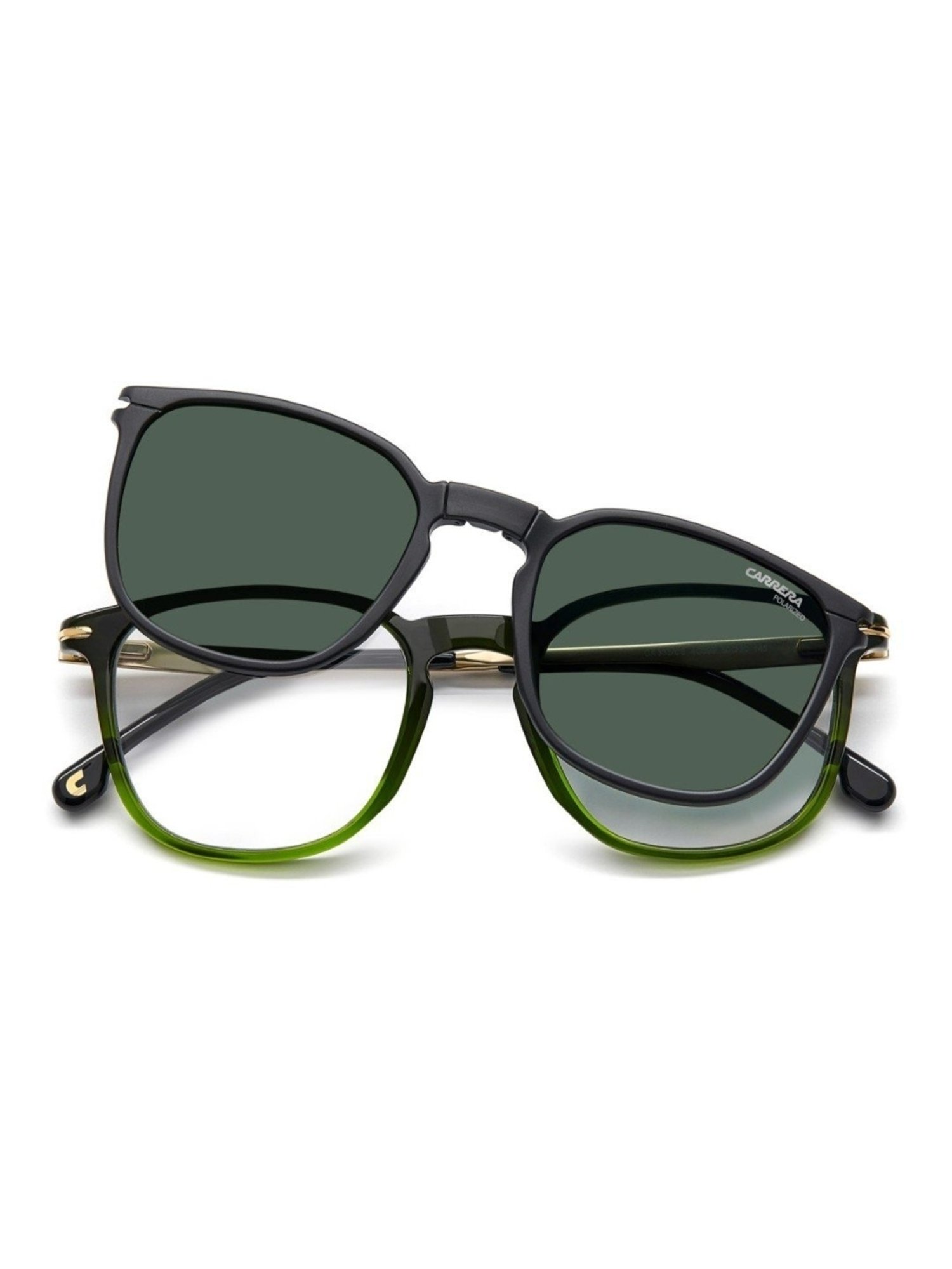 Carrera Green Rectangular UV Protection Sunglasses for Men