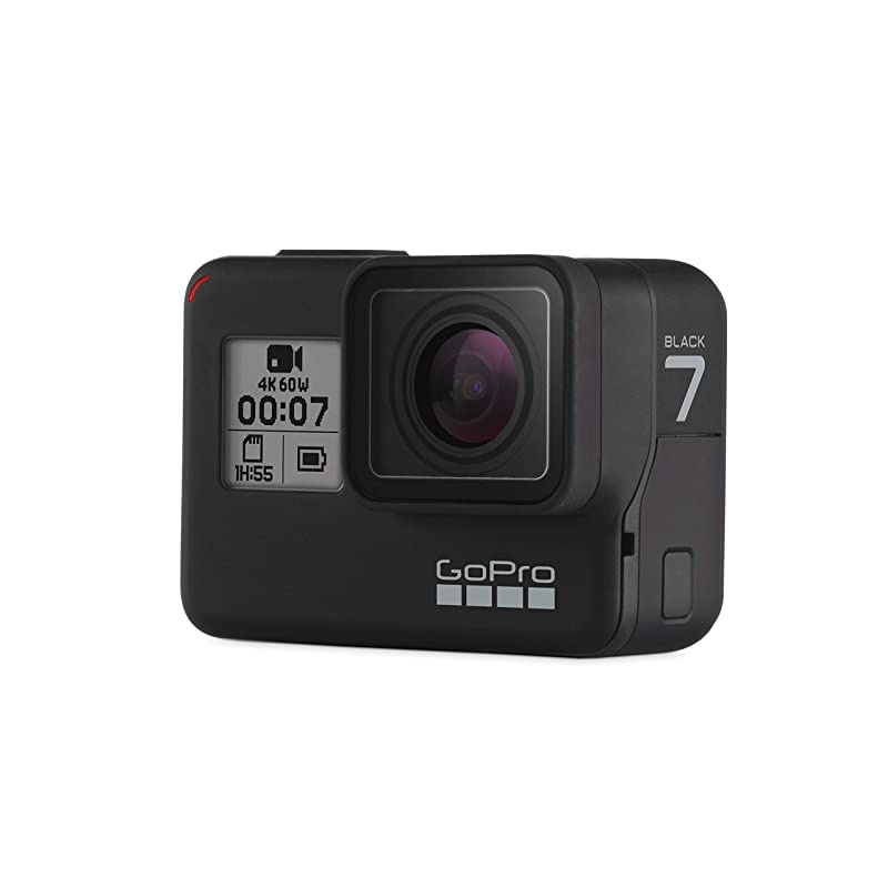 Hero7 Black &mdash; Waterproof Action Camera with Touch Screen 4K Ultra HD Video 12MP Photos 720p Live Streaming Stabilization