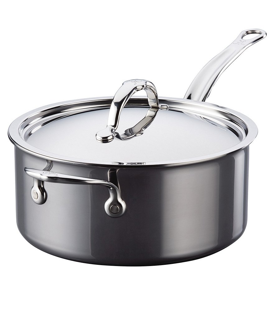 Hestan NanoBond Titanium Stainless Steel Saucepan 4-Quart