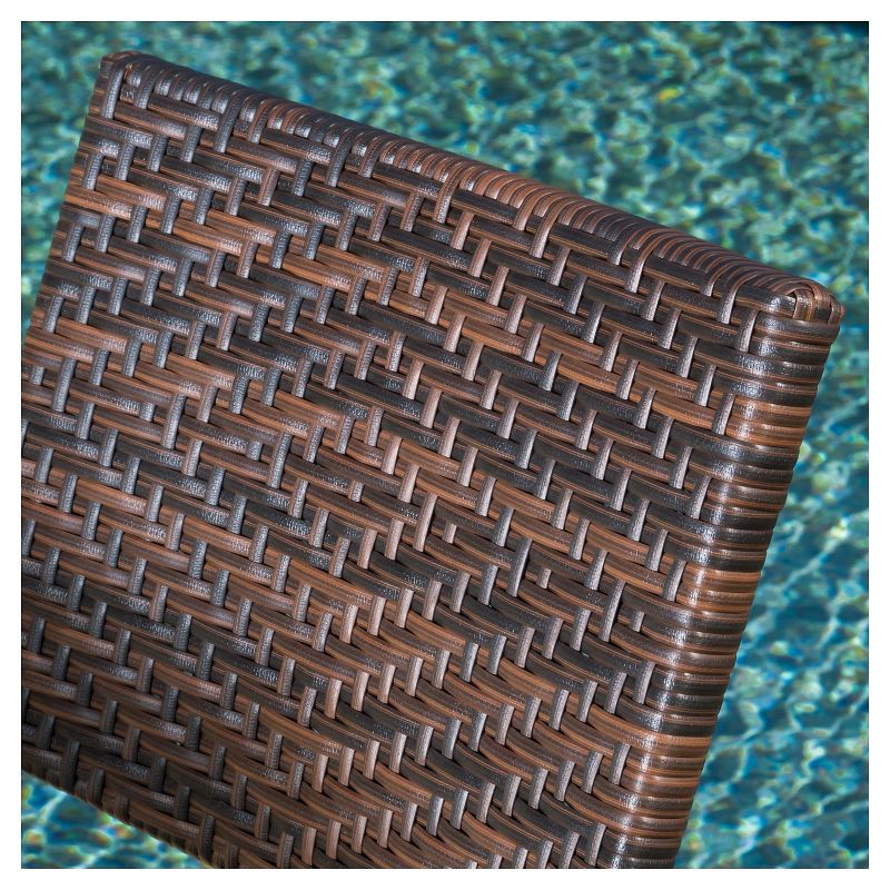 La Sola 3pc Metal Bistro Set - Black/Bronze - Christopher Knight Home