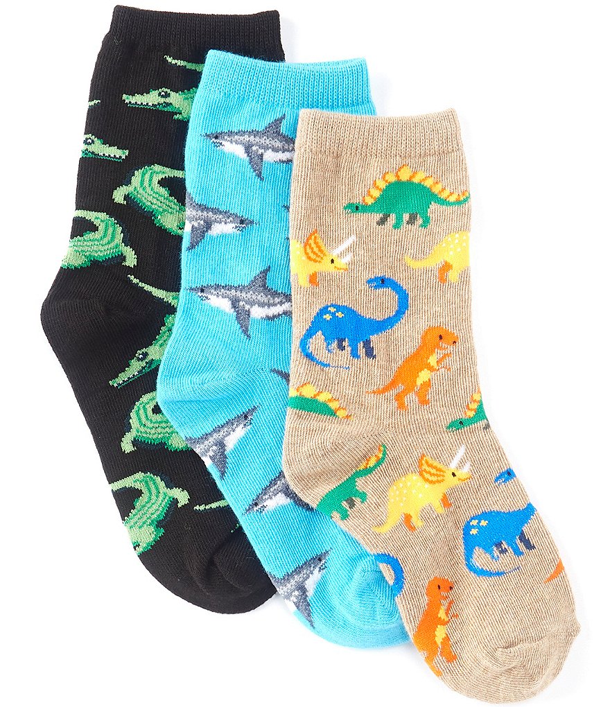 Hot Sox Kids 3-Pack Animal Socks