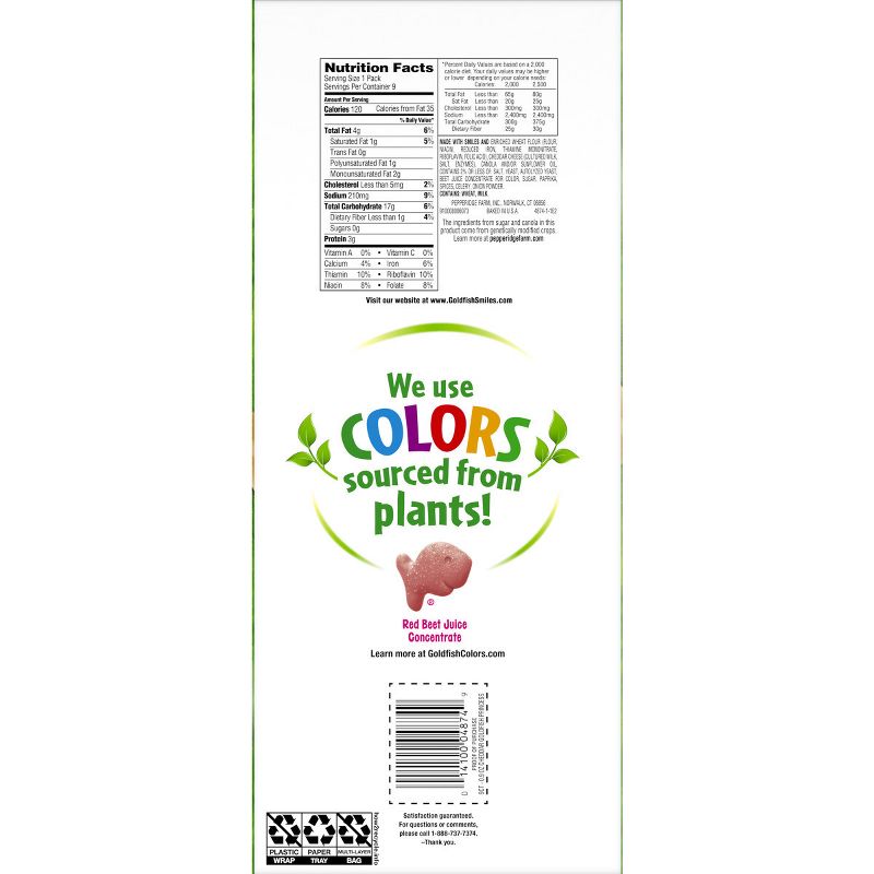 Pepperidge Farm Goldfish Princess Cheddar Crackers - .9oz/9ct