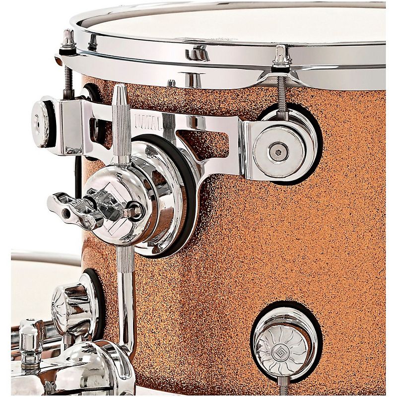 Natal Drums Cafe Racer US Fusion 22 4-Piece Shell Pack with 22 in. Bass Drum Champagne Sparkle