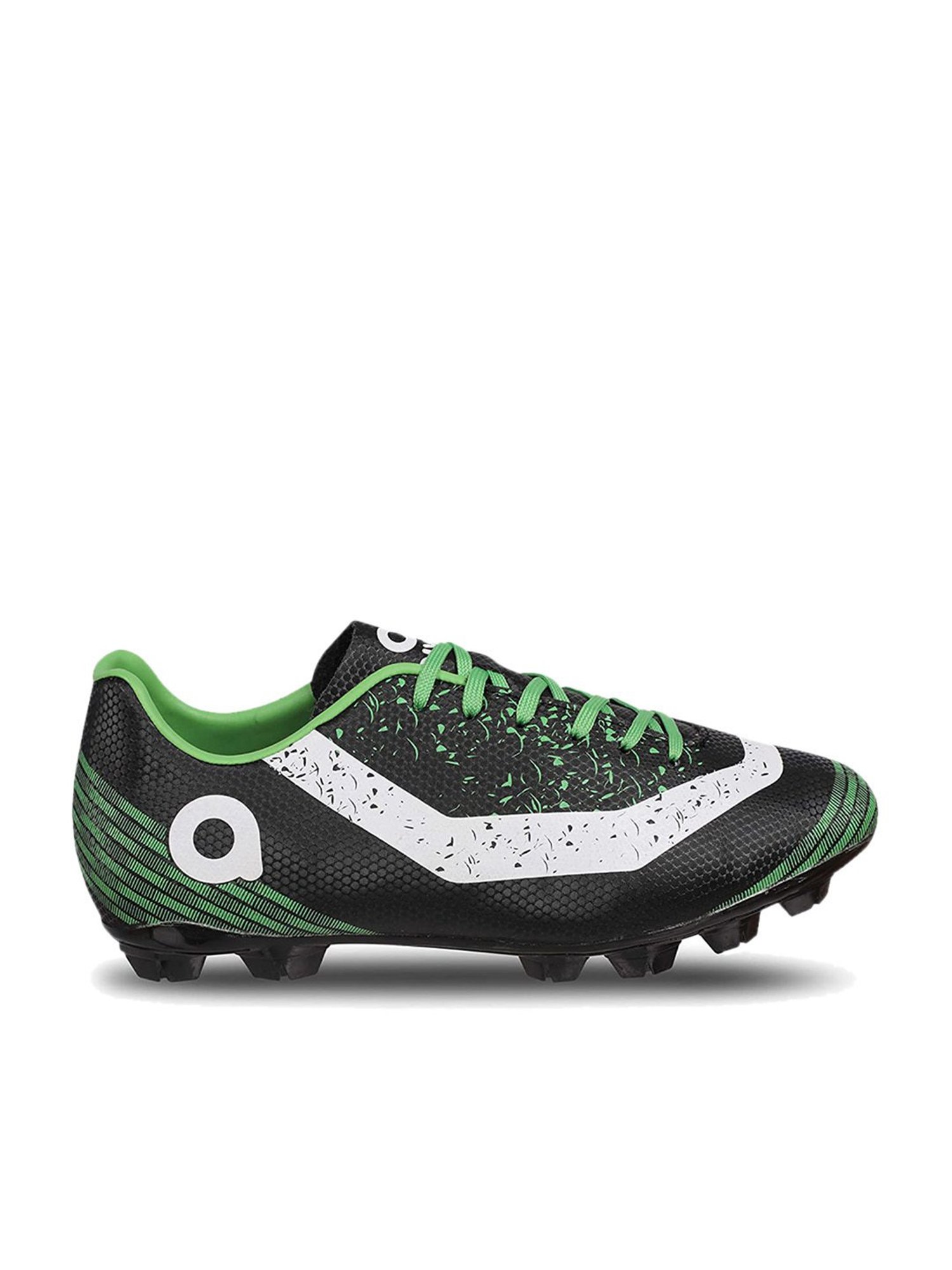 AIVIN Men's Uplift Black Football Shoes