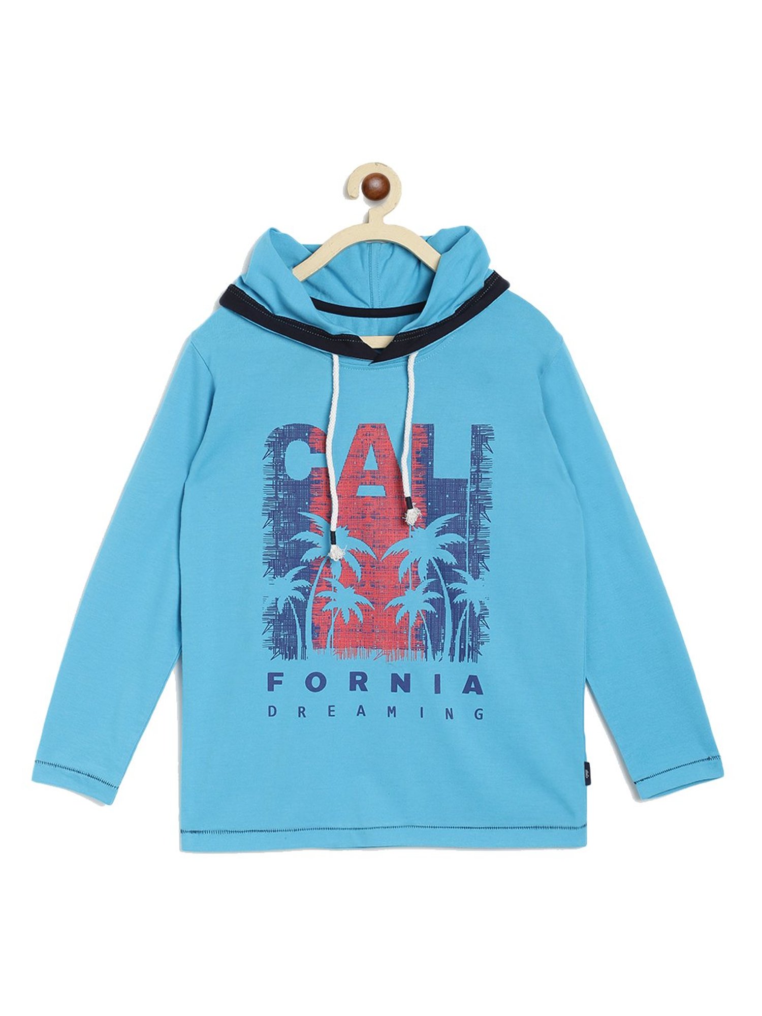 Li'l Tomatoes Kids Blue Printed T-Shirts