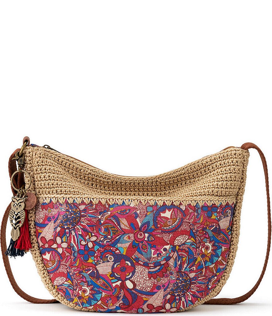 Sakroots EcoTwill Collection Ryder Crescent Crossbody Bag
