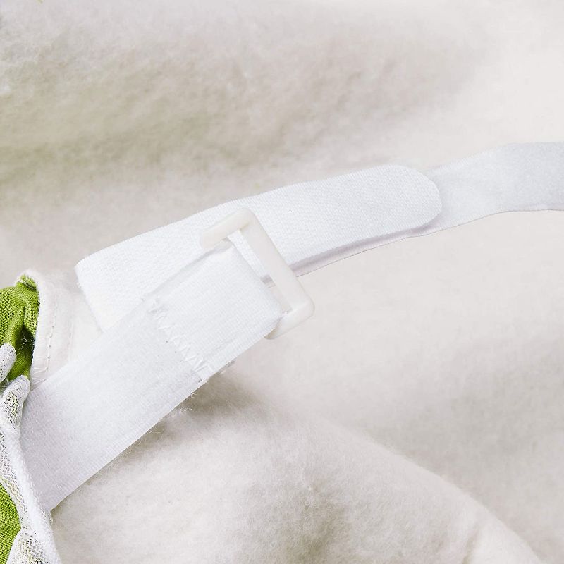 HOMZ 1950072 Heat Reflective Replacement Cover and Pad for Wide Width 48 Inch Long by 18 Inch Wide Ironing Boards, 100 Percent Cotton, Leaf Green