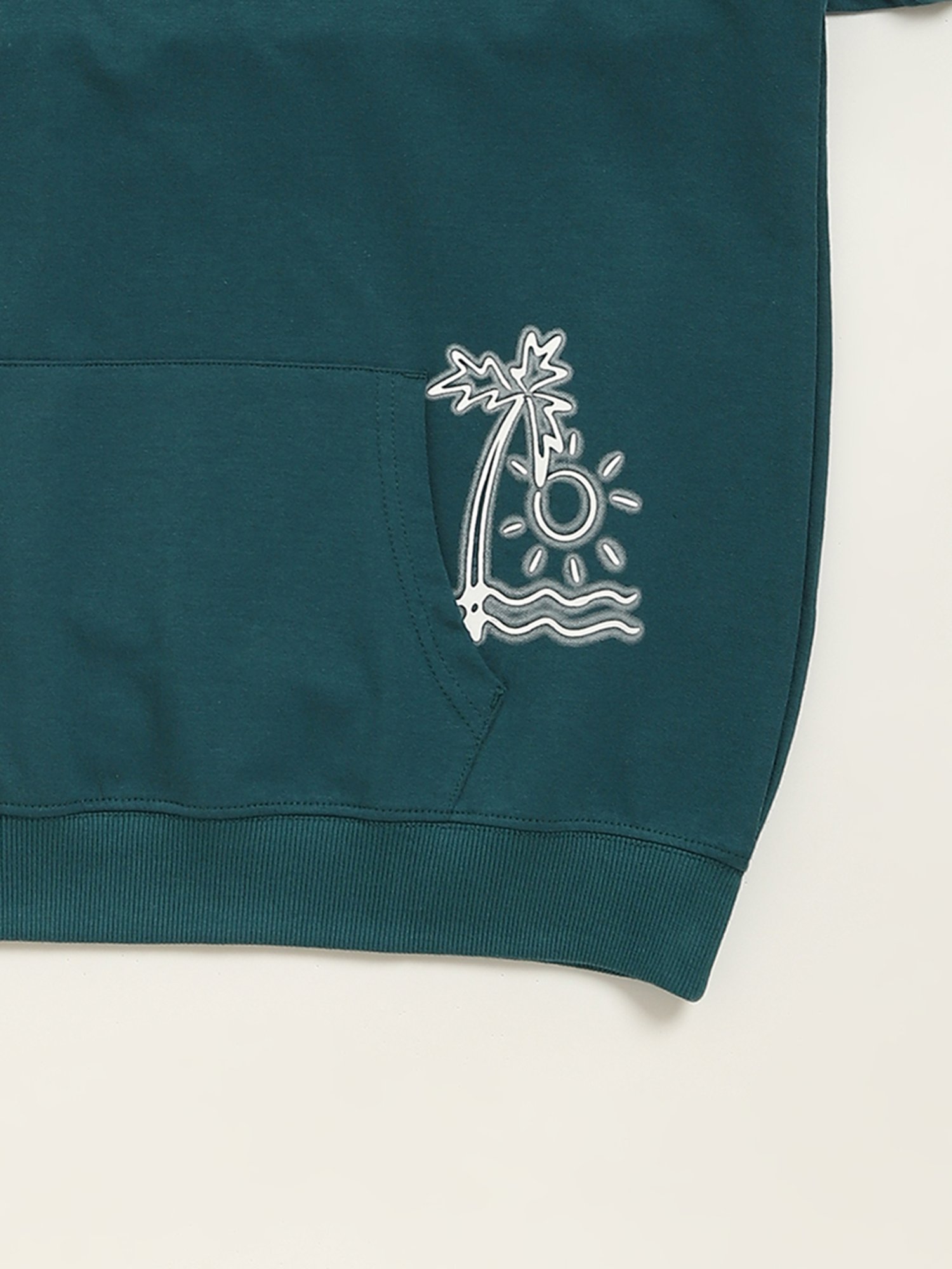 Y&F Kids by Westside Teal Hooded T-Shirt