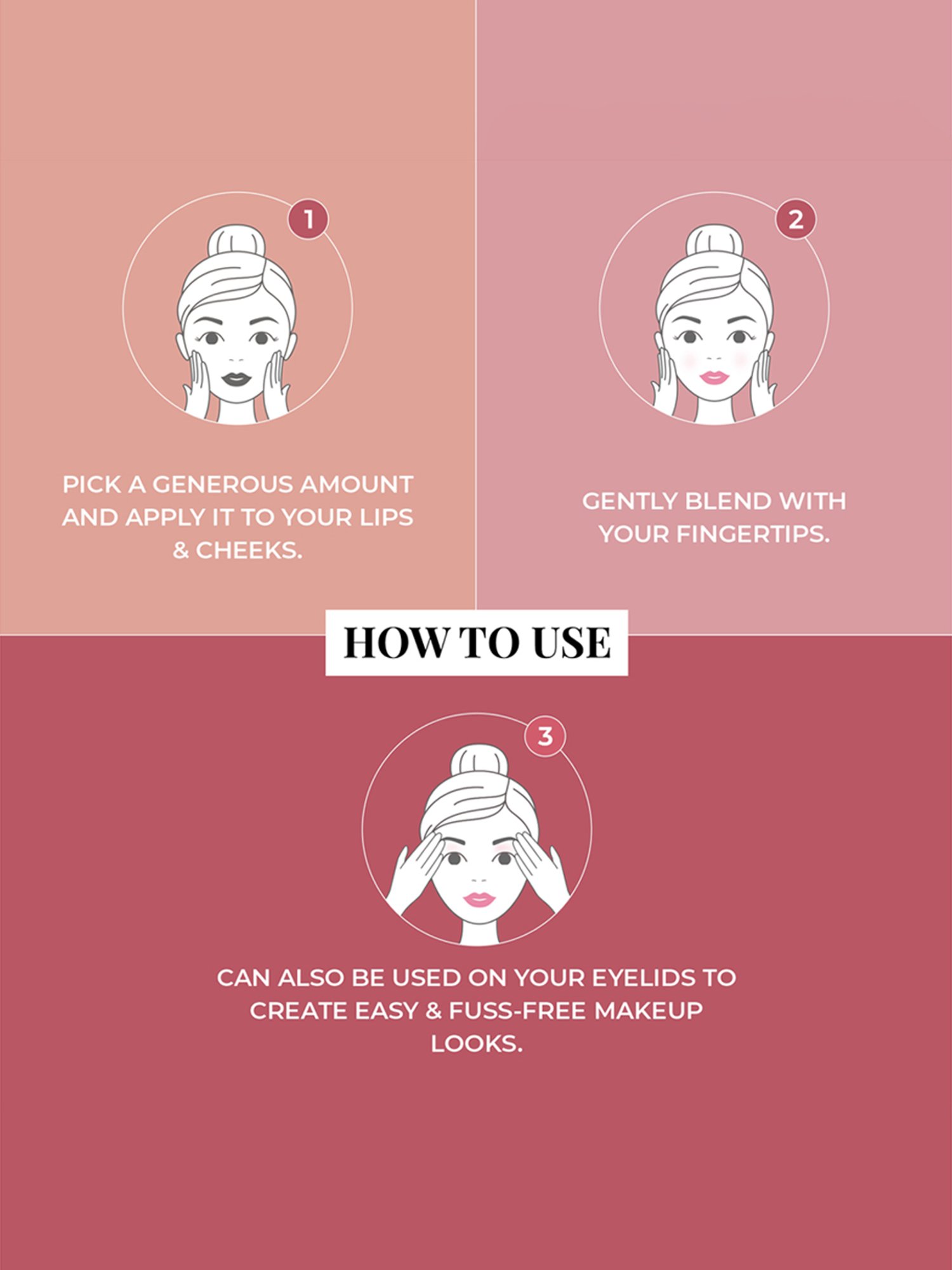 Gush Play Tint 2 In 1 Lip & Cheek Tint Jaw Breaker - 5 gm