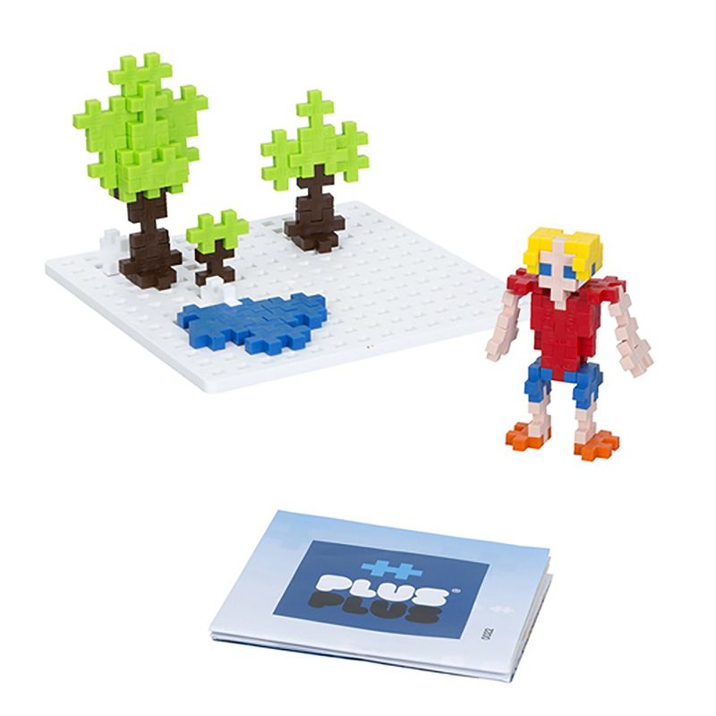 Plus-Plus Travel Case With 100 Plus-Plus Pieces & 1 White Baseplate