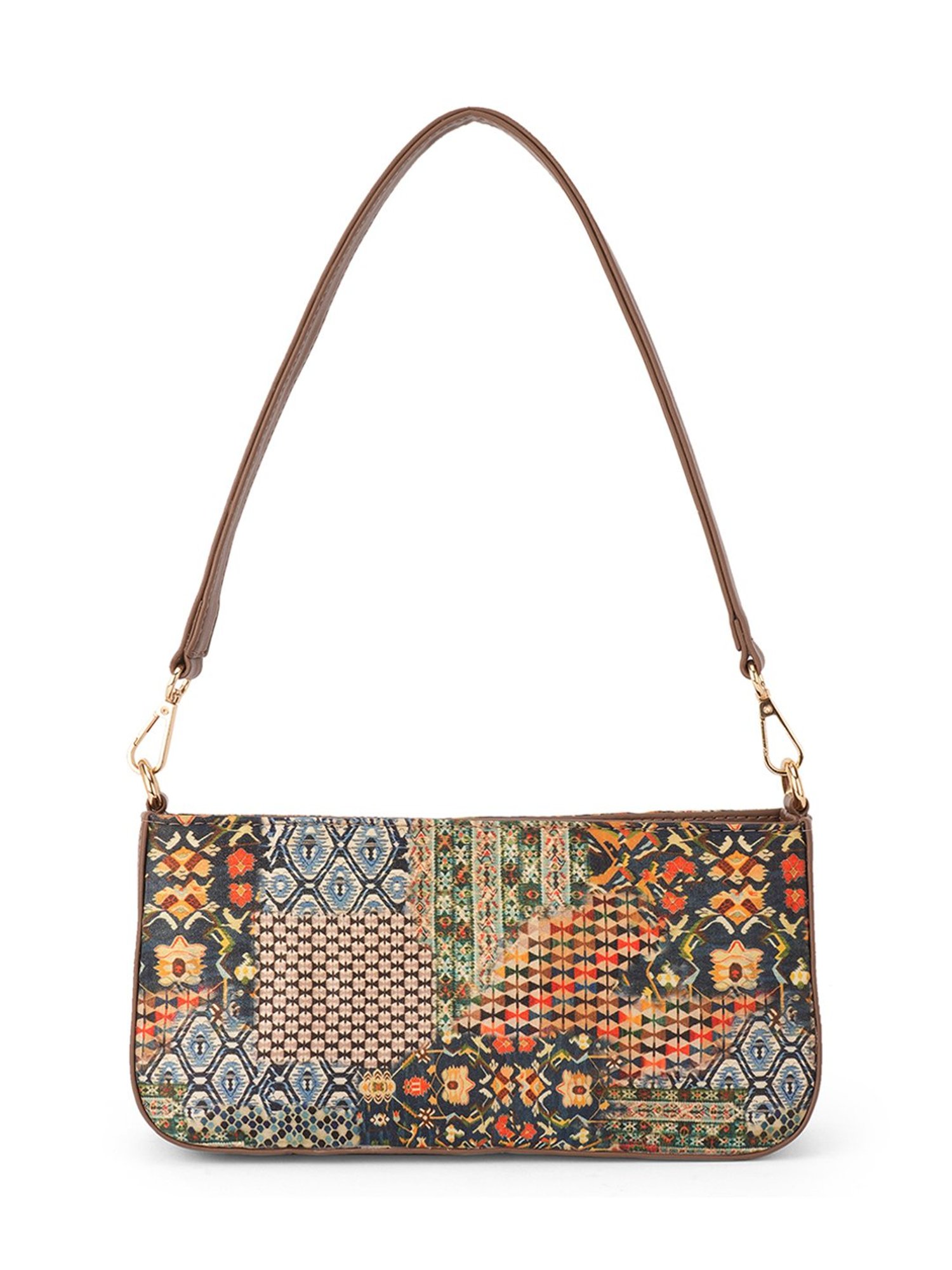 Glo By Globus Multi Ethnic Motifs Printed Small Shoulder Bag