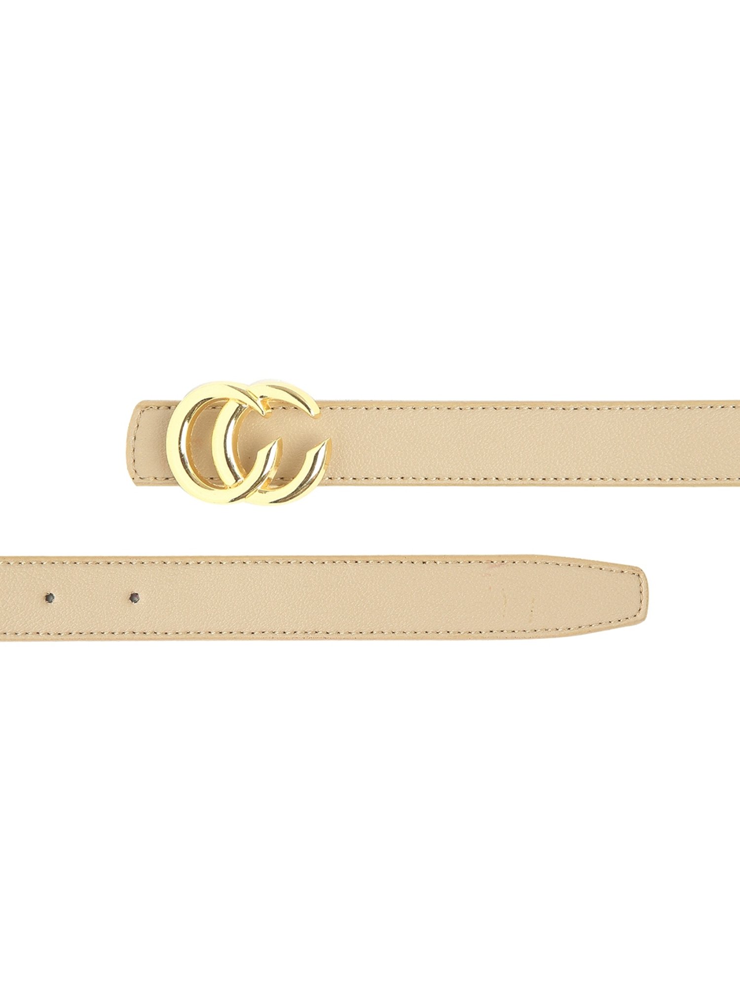 Calvadoss Beige Waist Belt for Women