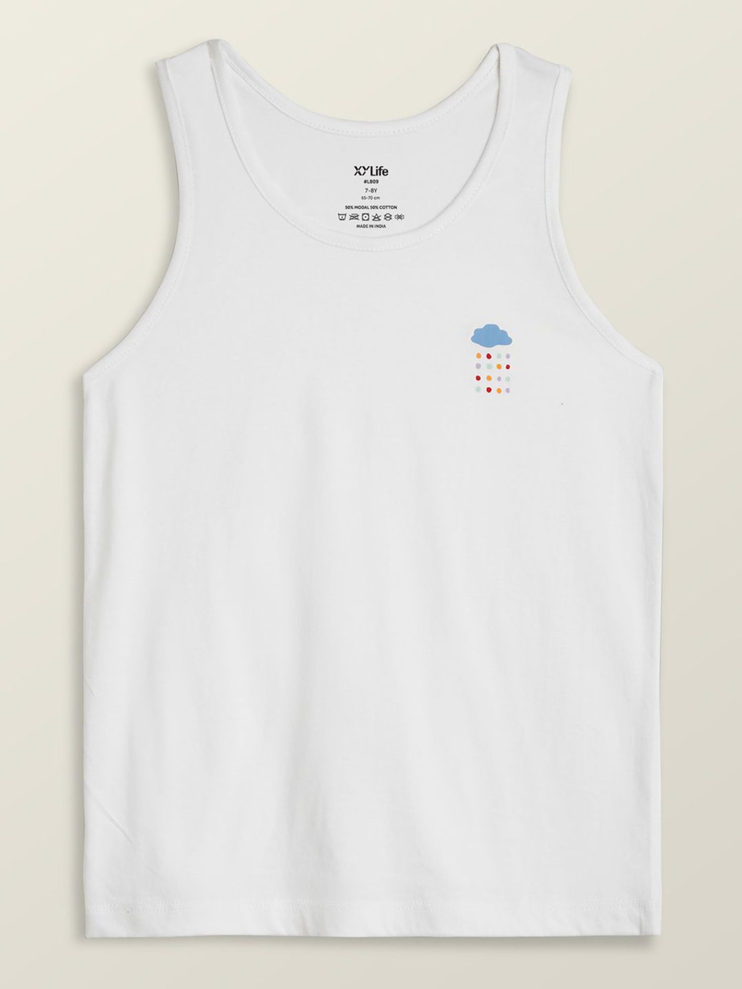 Palm Tree Kids Navy Printed Vest