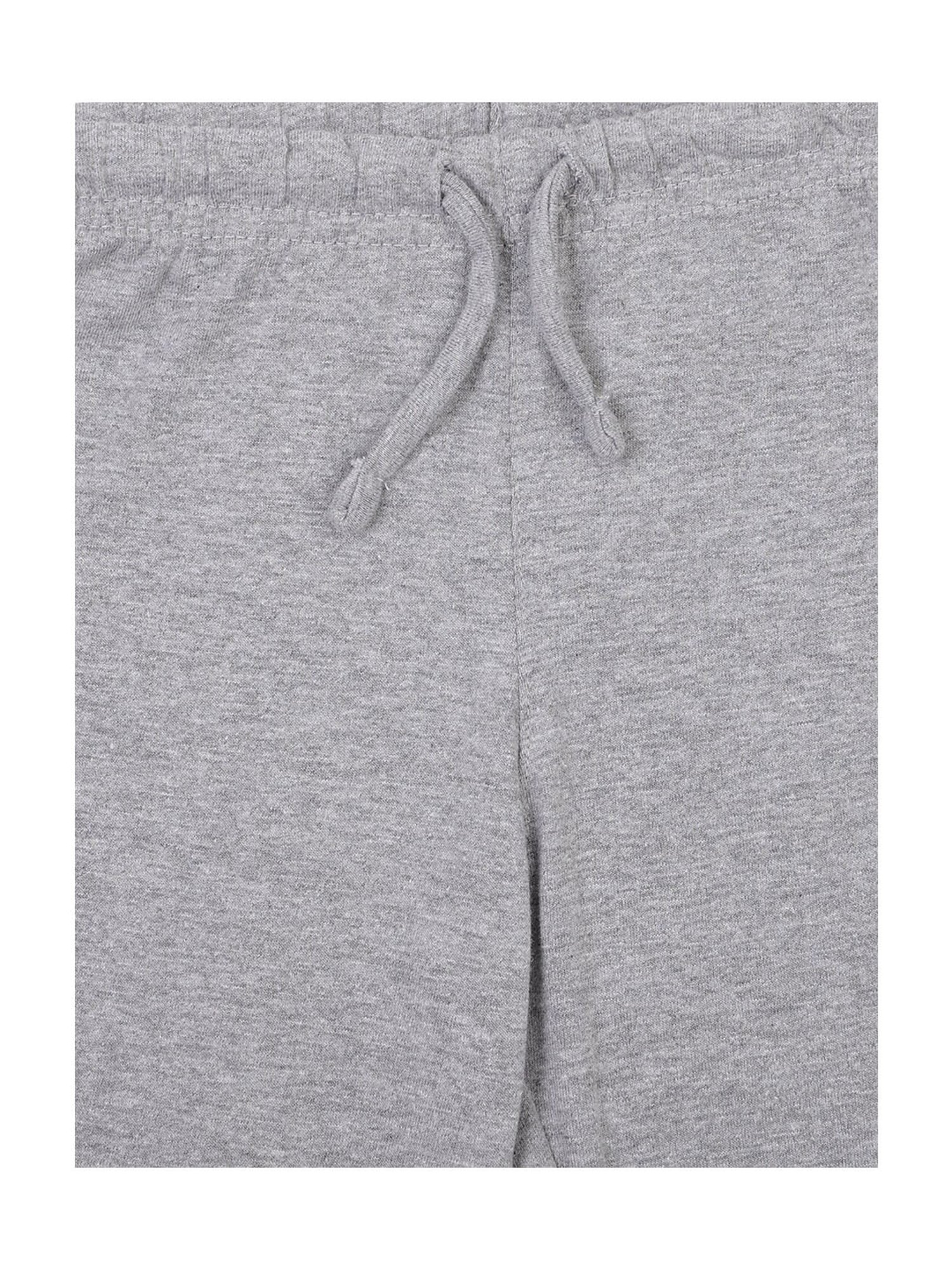 Proteens Girls Blue & Grey Printed Full Sleeves T-Shirt with Pants