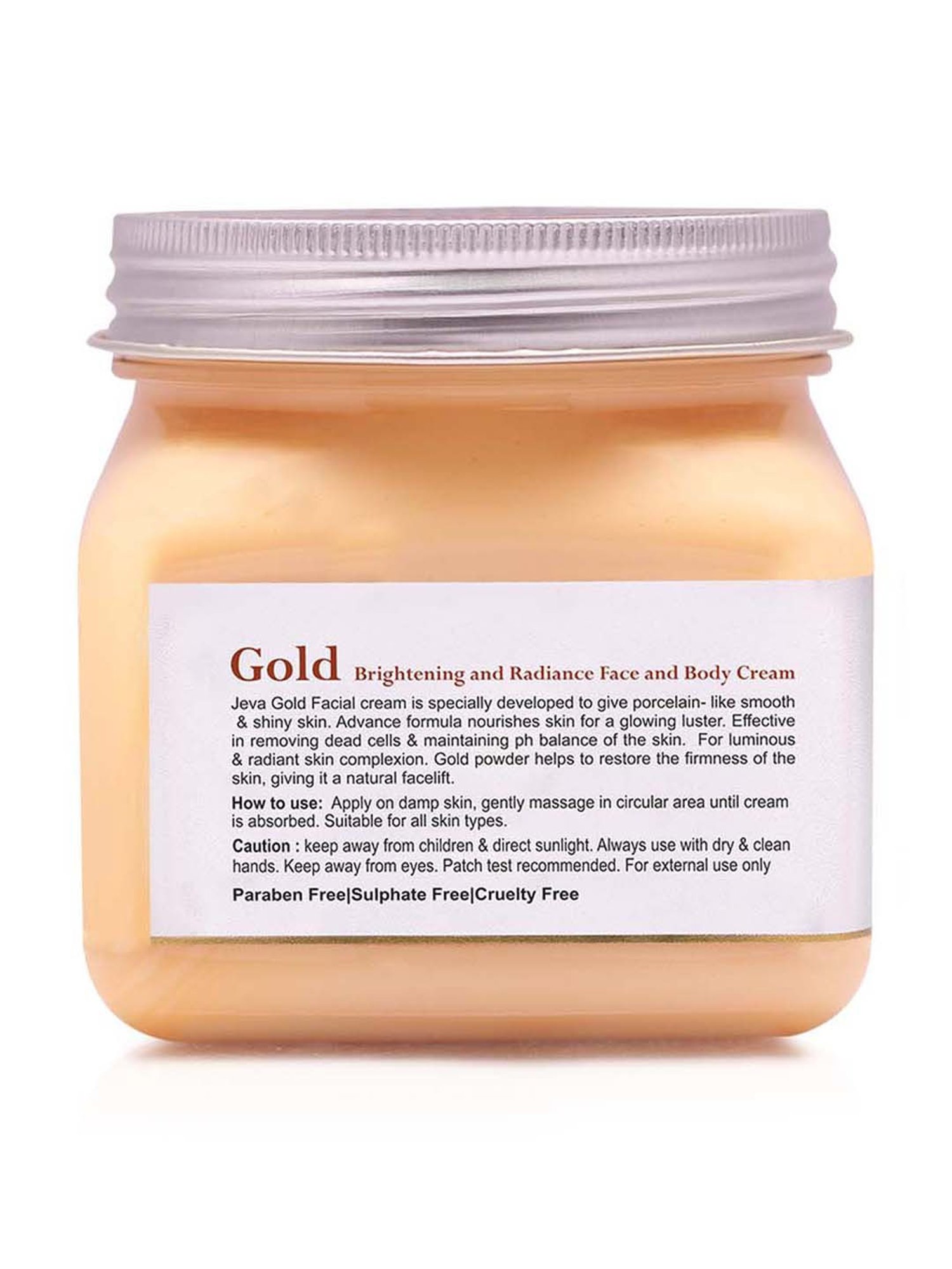 Gold Brightening & Radiance Face & Body Cream - 380 ml