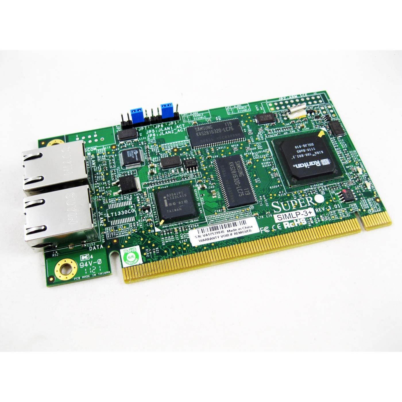 SuperMicro AOC-SIMLP-3+ IPMI IKVM System Management Gb Ethernet LAN PCI Card