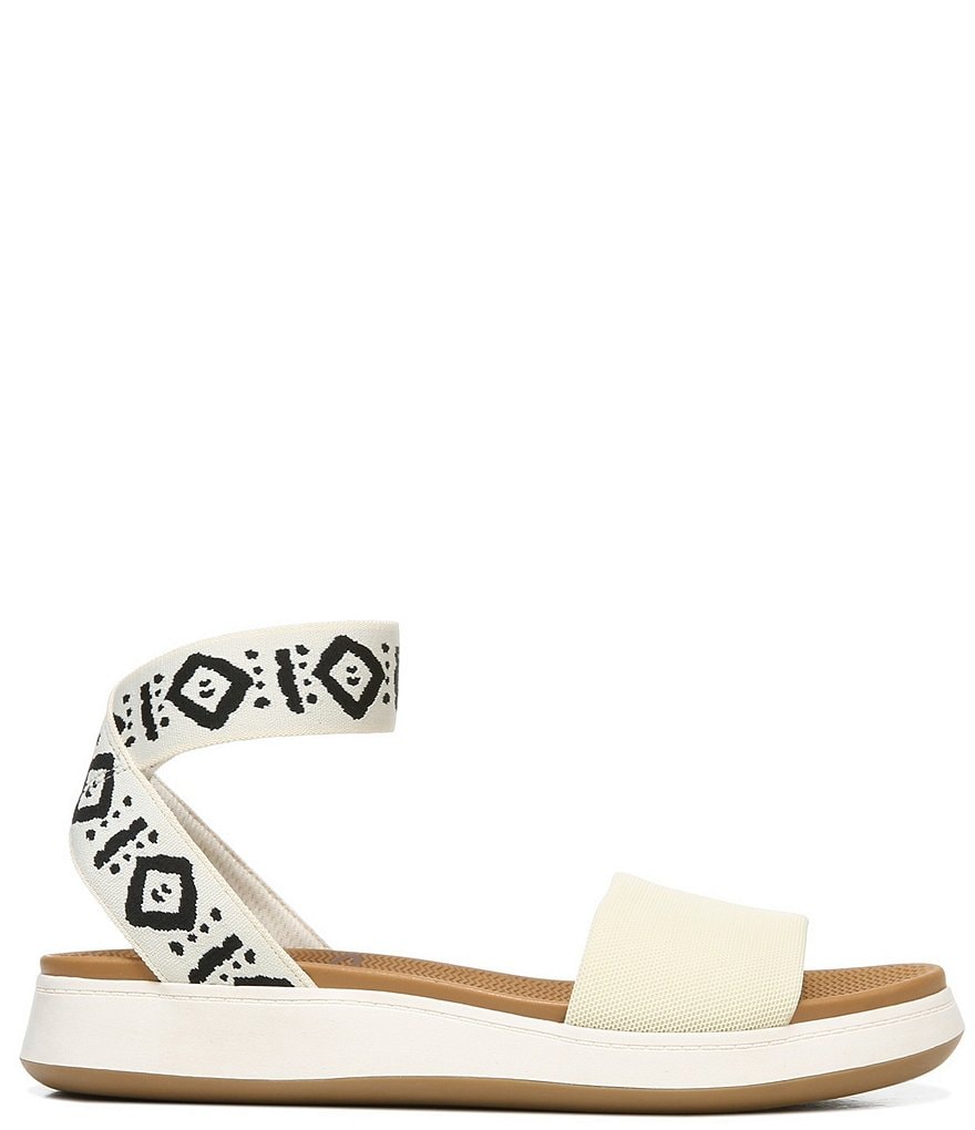 Zodiac Cyprus Tribal Print Flatform Sandals