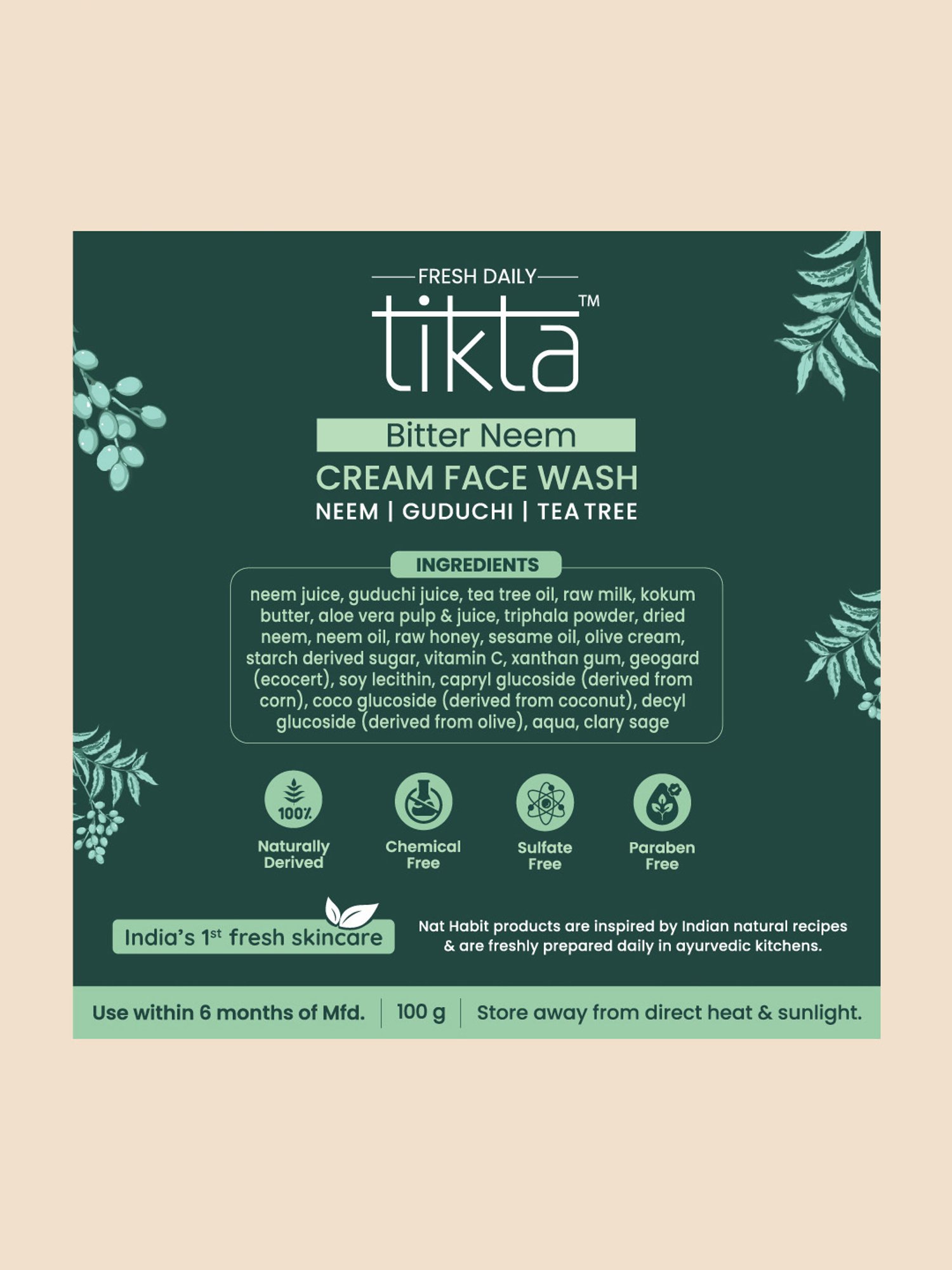 Globus Naturals Rice Ceramide Radiance Face Wash - Pack of 3