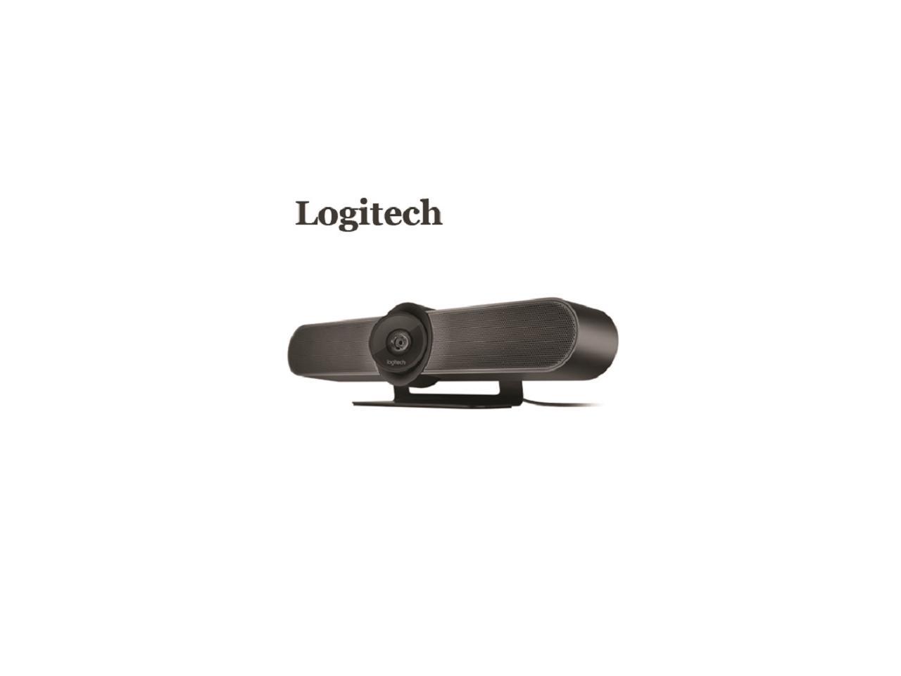 Logitech CC4000e 4K HD Webcam Business Video Conference Anchor Broadcast Wide Angle + Extended Speaker