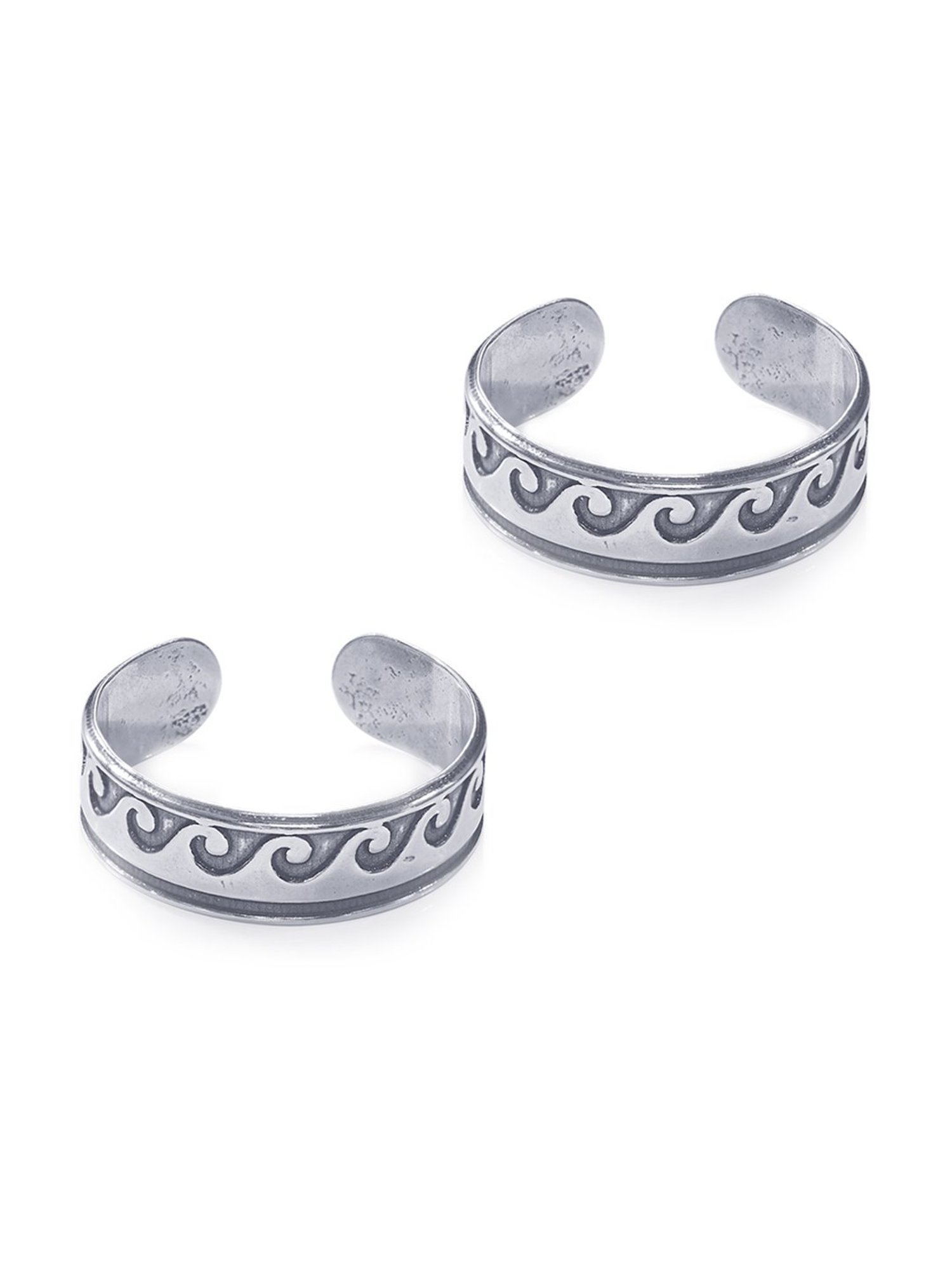 Taraash 92.5 Sterling Silver Toe Ring
