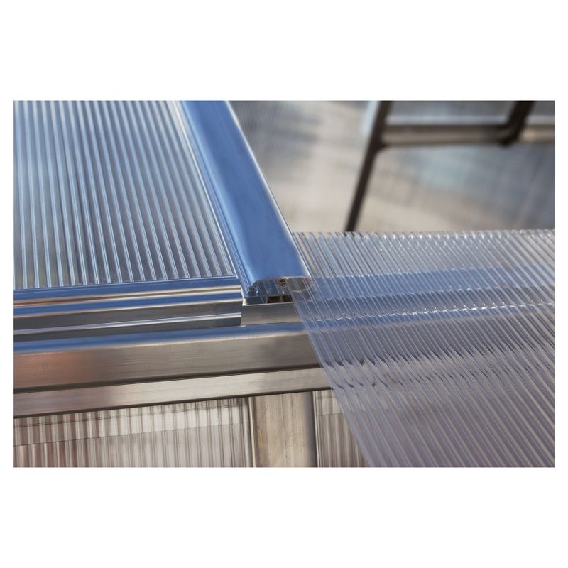 6'X14' Mythos Greenhouse - Silver - Palram