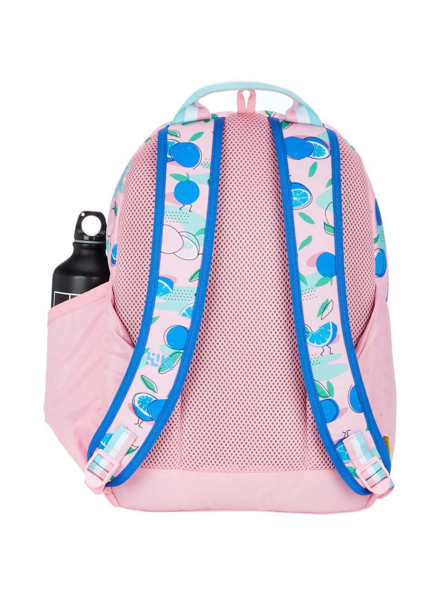Wiki 21.5 Ltrs Pink Medium Backpack