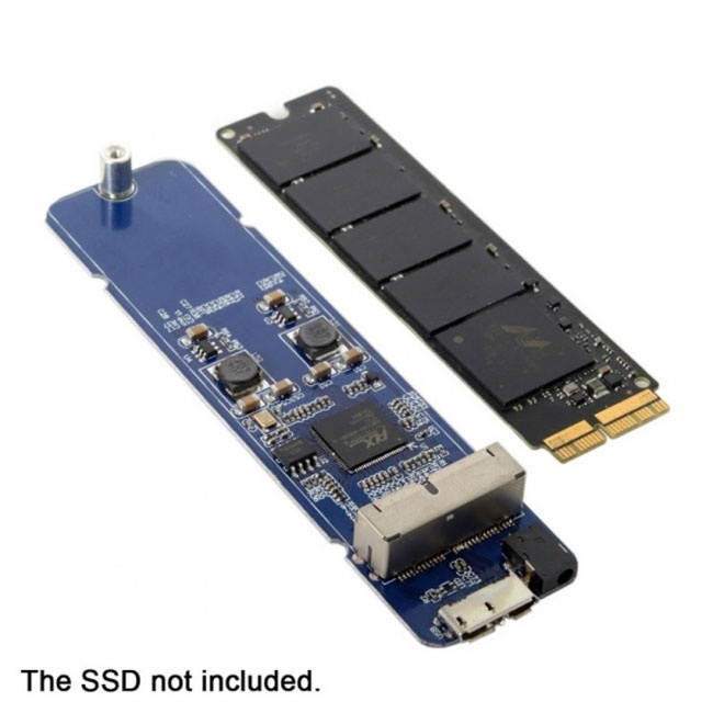 Chenyang Macbook Air Pro 2013 2014 2015 2016 SSD Portable Case USB 3.0 to 16+12 Pin Mobile Box HDD Enclosure