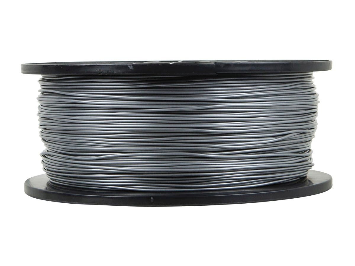 Monoprice Premium 3D Printer Filament ABS 1.75mm 1kg/spool, Silver