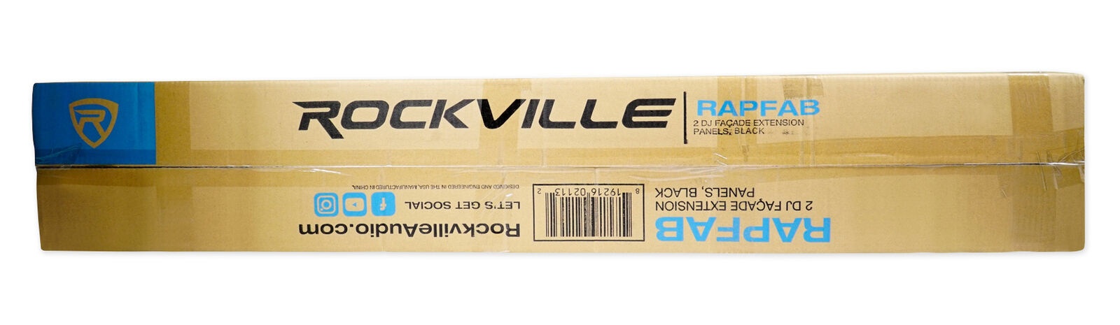 RAPFAB Black DJ Facade Extension For RFAAC 2 Extra Foldable Panels