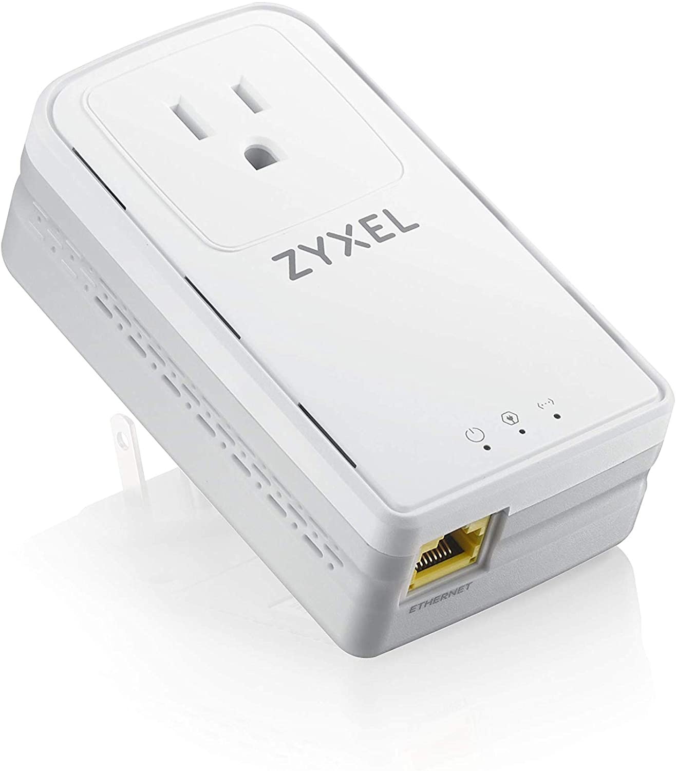 Zyxel G.hn 2400 Wave 2 Powerline Kit Pass-Thru Gigabit Plug&Play Stream 8k Content [PLA6456]