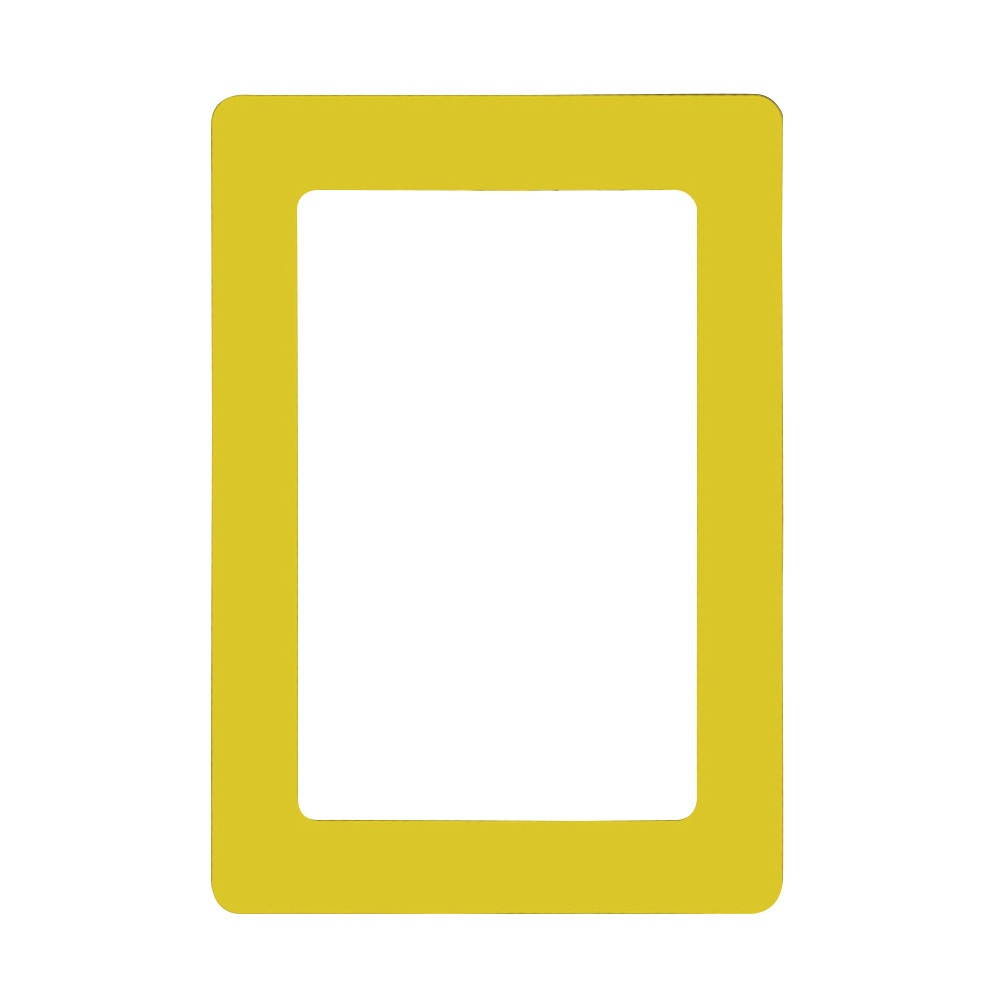 Colorful Photo Frame Strong Magnetic Picture Frame Refrigerator Photo Frame 6 Inch(Purple)