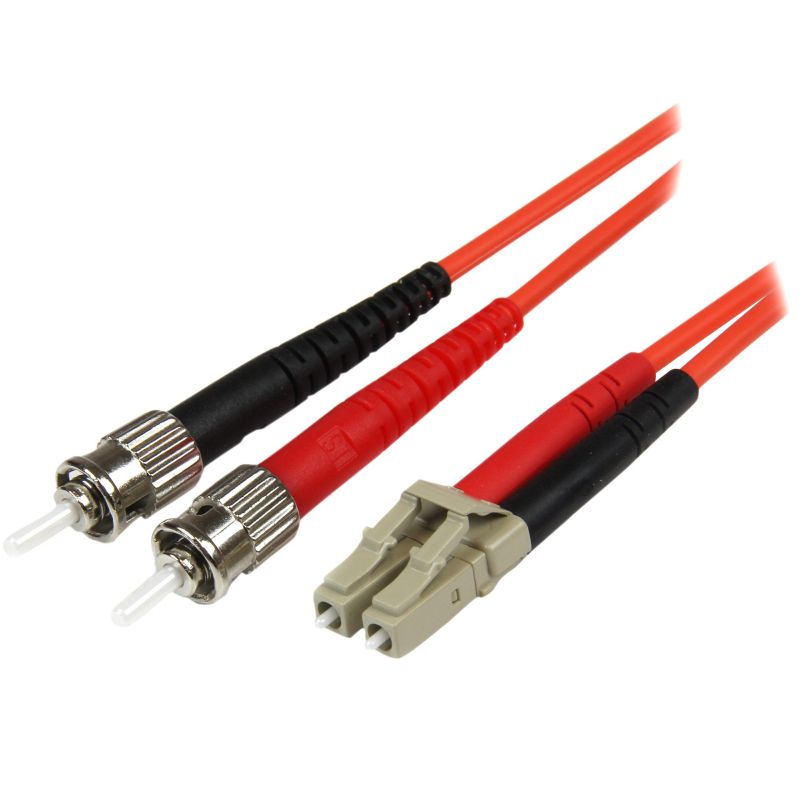 Fiber Optic Cable LC-LC 9/125 Duplex Single-Mode Fiber Cable Yellow 5 meters