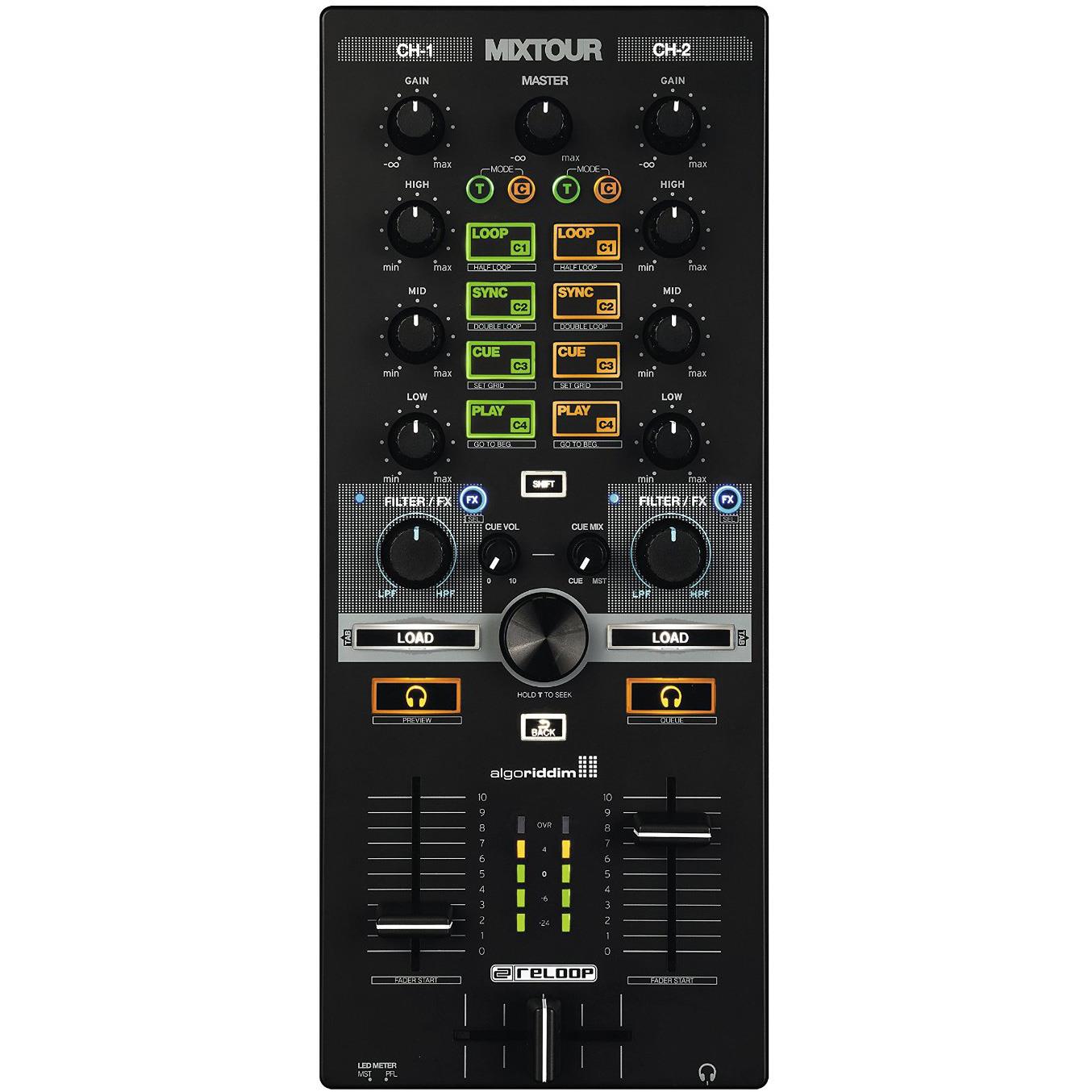 Reloop MIXTOUR All-in-One DJ Controller with Audio Interface #AMS-MIXTOUR