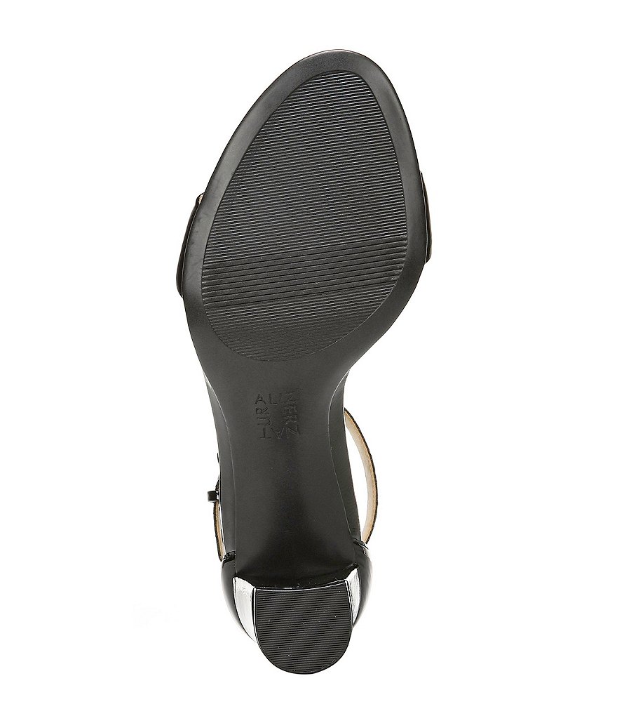 Naturalizer Vera Patent Leather Ankle Strap Dress Sandals