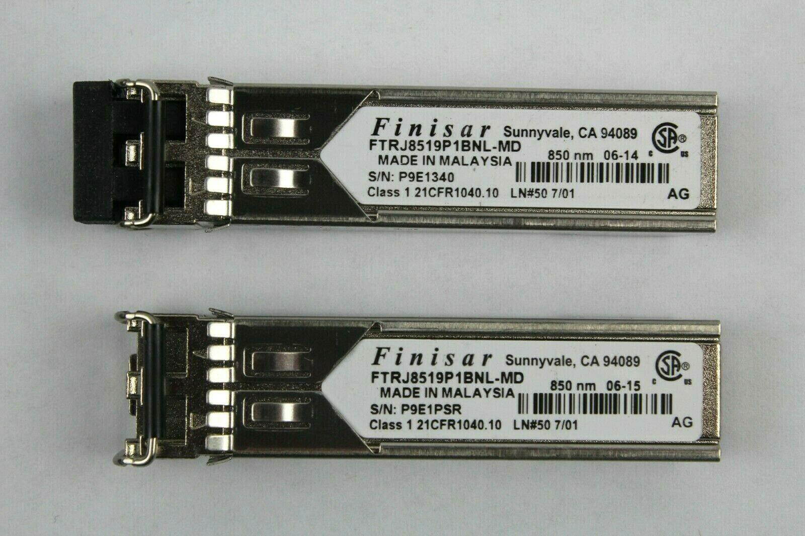 Finisar 4GB SFP mini-GBIC Transceiver Model FTLF8524P2BNL-MD (Lot of 45)