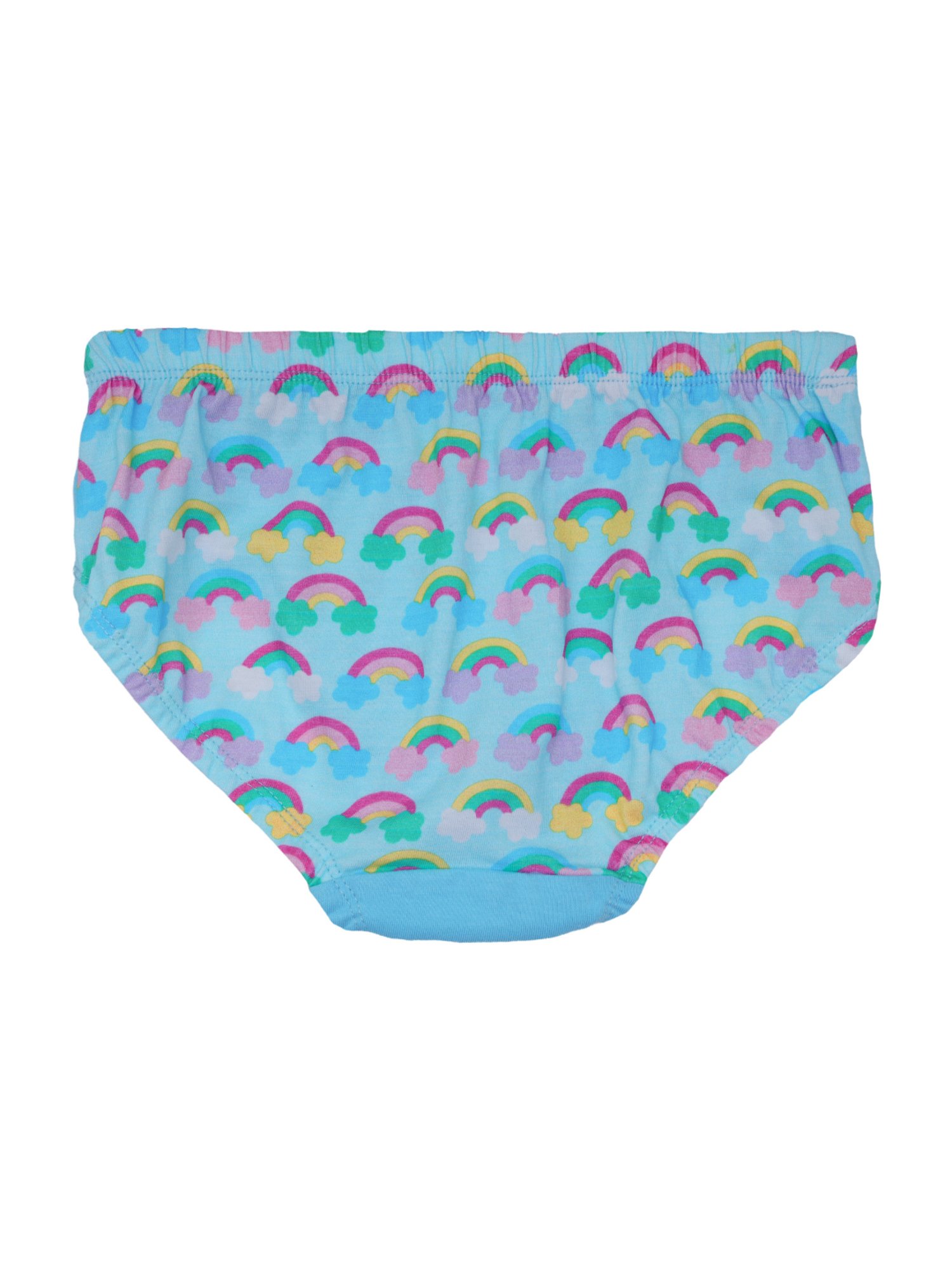 D'chica Kids Multicolor Cotton Printed Panties - Pack of 3