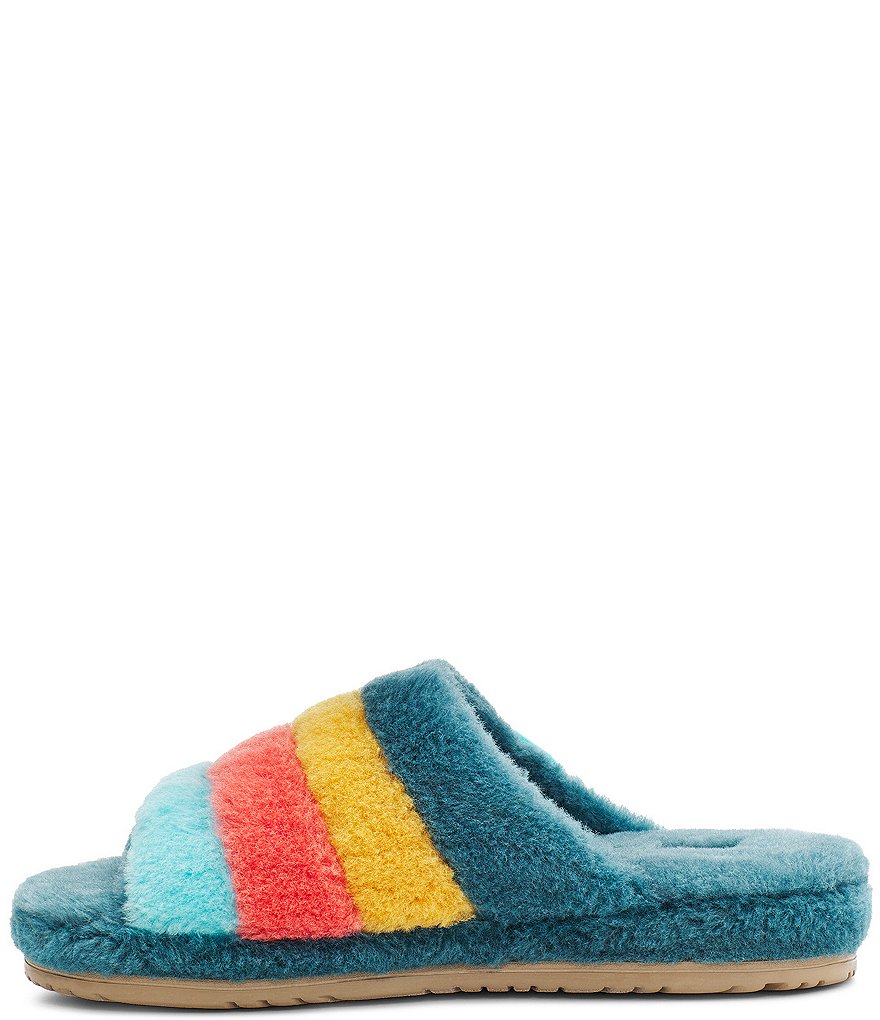 UGG&reg; Men's Scuff Logo Suede Slippers