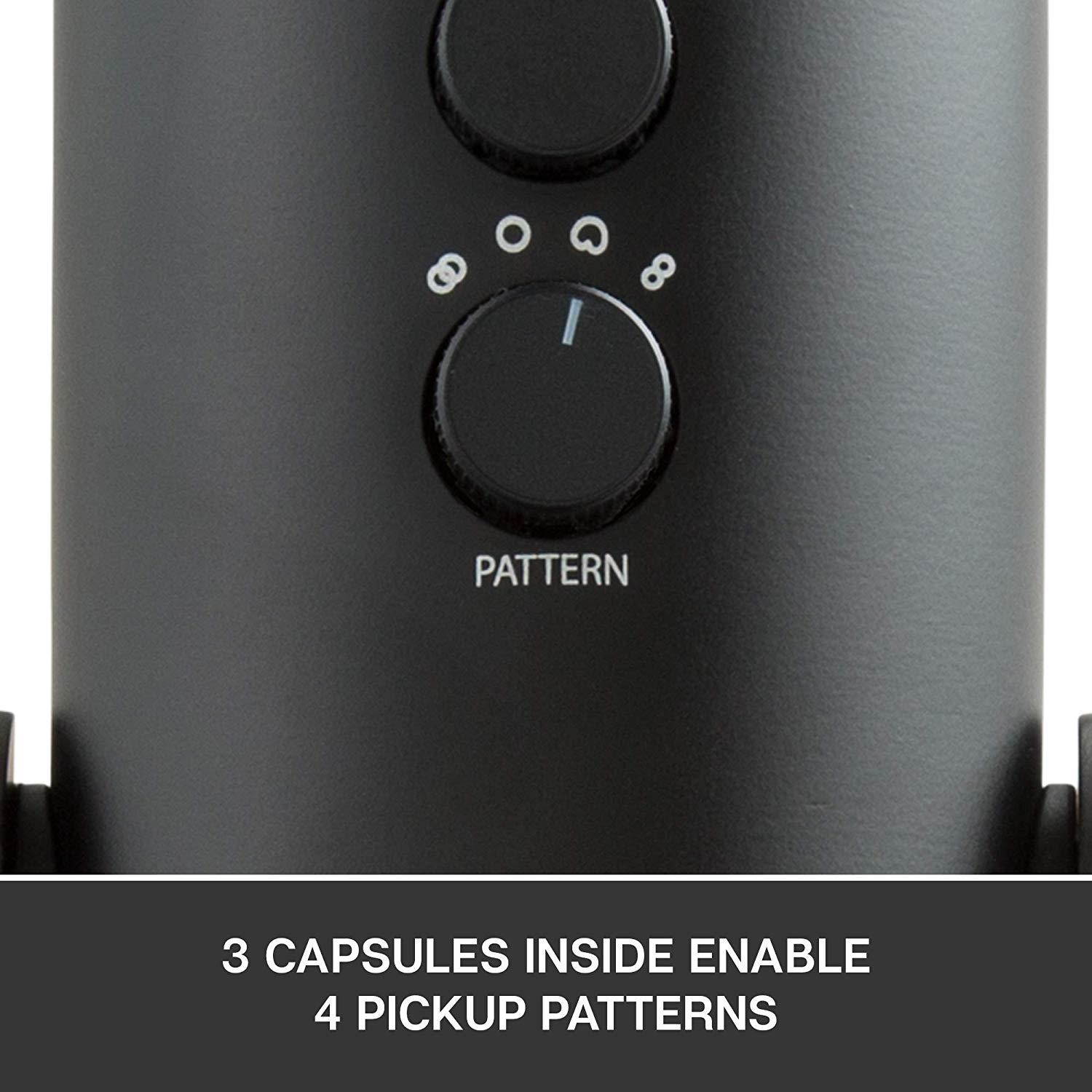 BLUE Condenser Microphone, Blackout, Mic Only (988-000100)