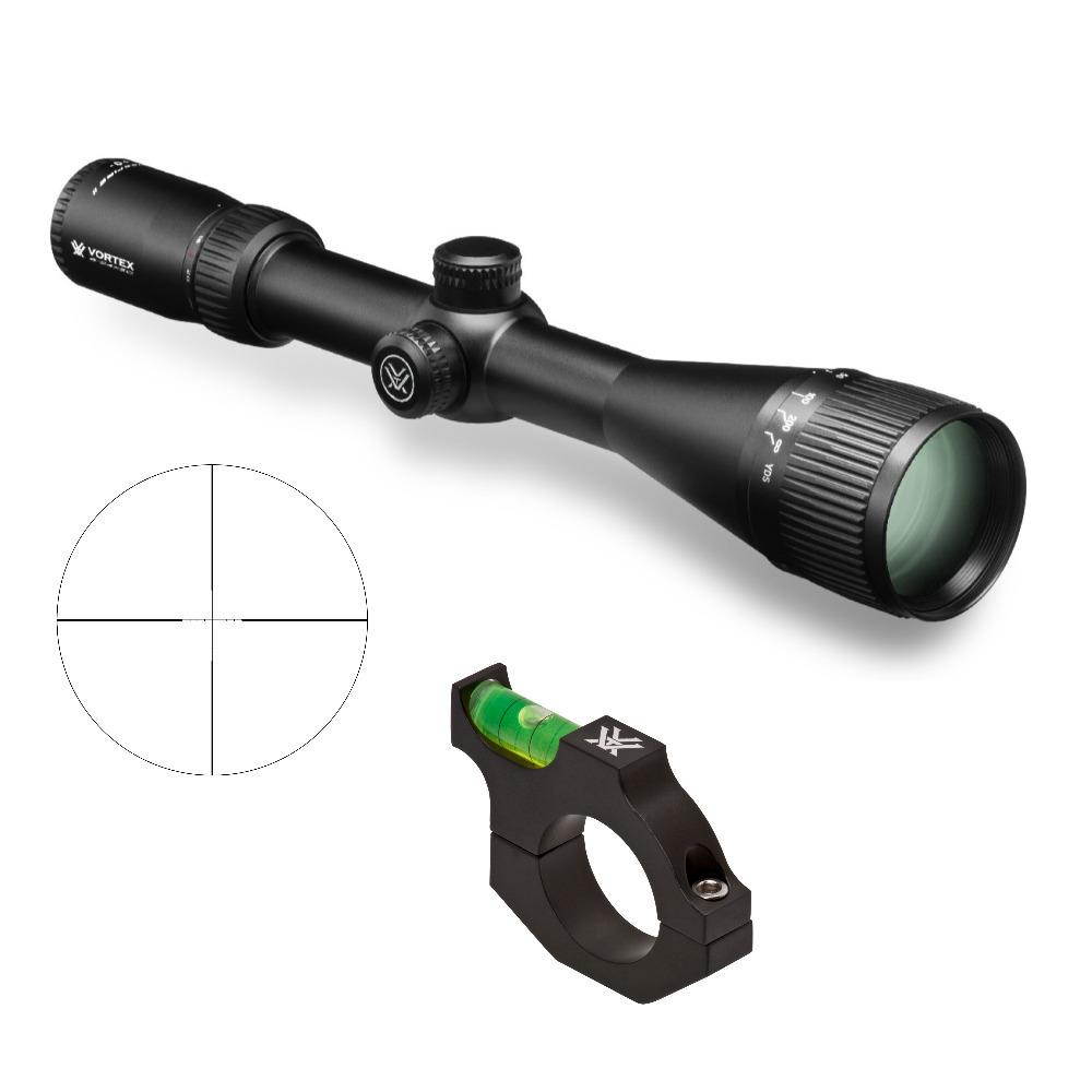 Vortex Crossfire II 6-24x50 AO Riflescope (Dead-Hold BDC MOA Reticle) Cap Bundle