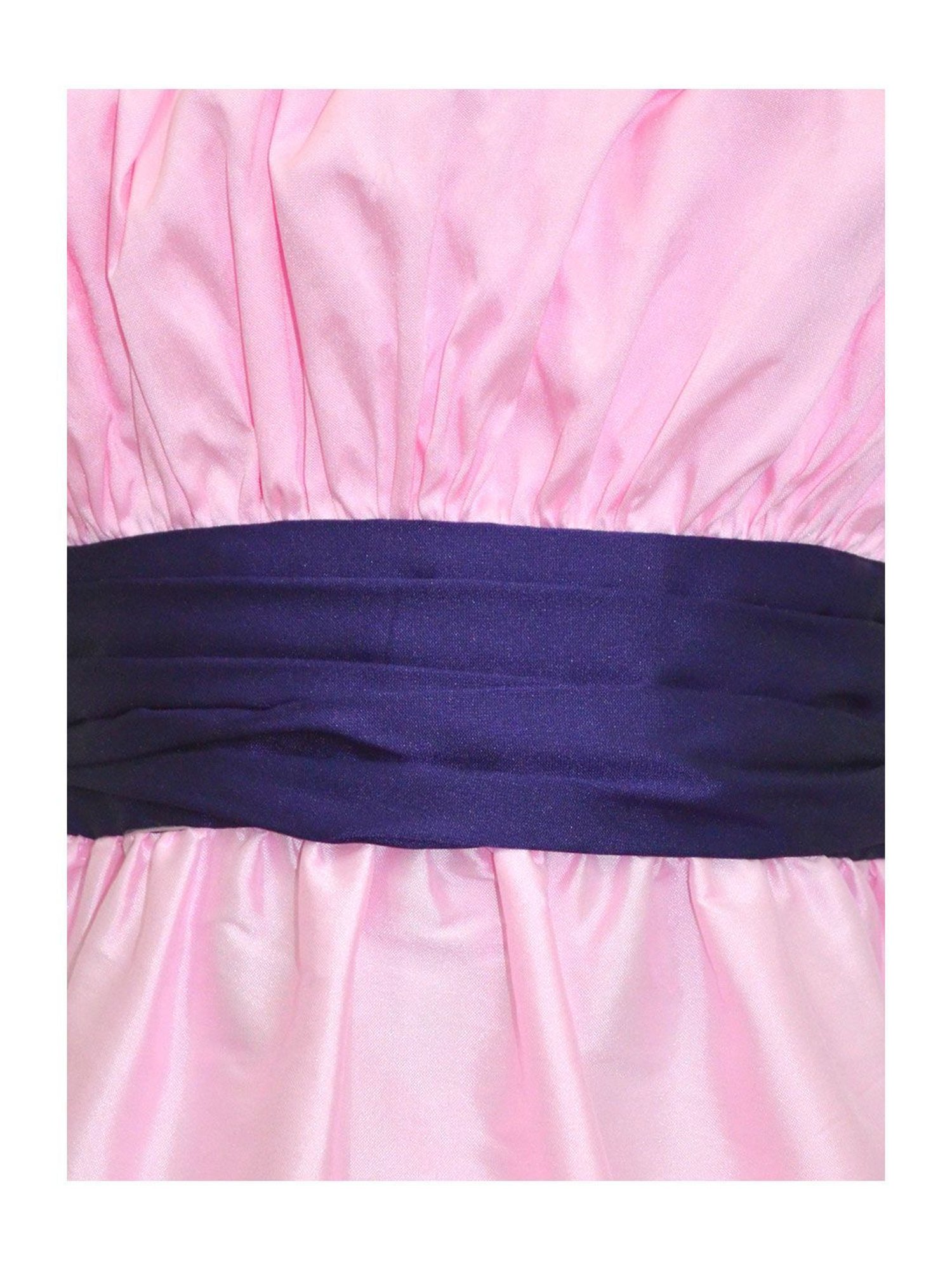 A.T.U.N. Girls Light Pink & Purple Printed Dress