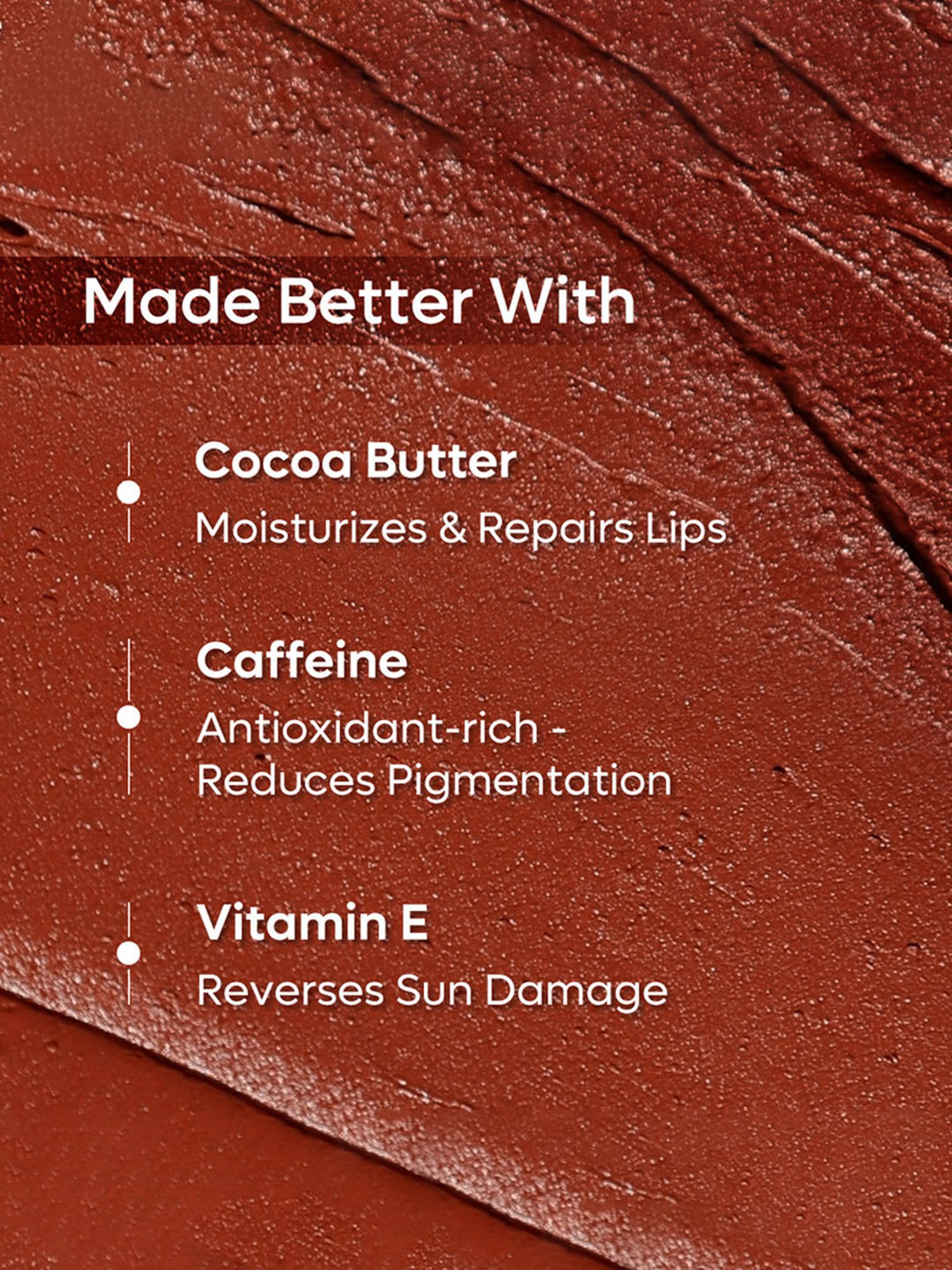 mCaffeine Cocoa Kiss Creamy Matte Lipstick Choco Melt - 4.2 gm