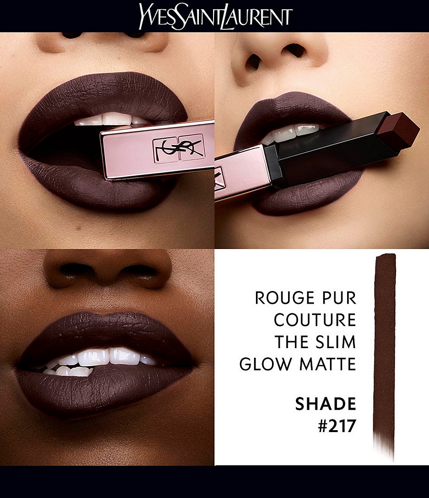 Yves Saint Laurent Beaute Rouge Pur Couture The Slim Glow Matte Lipstick