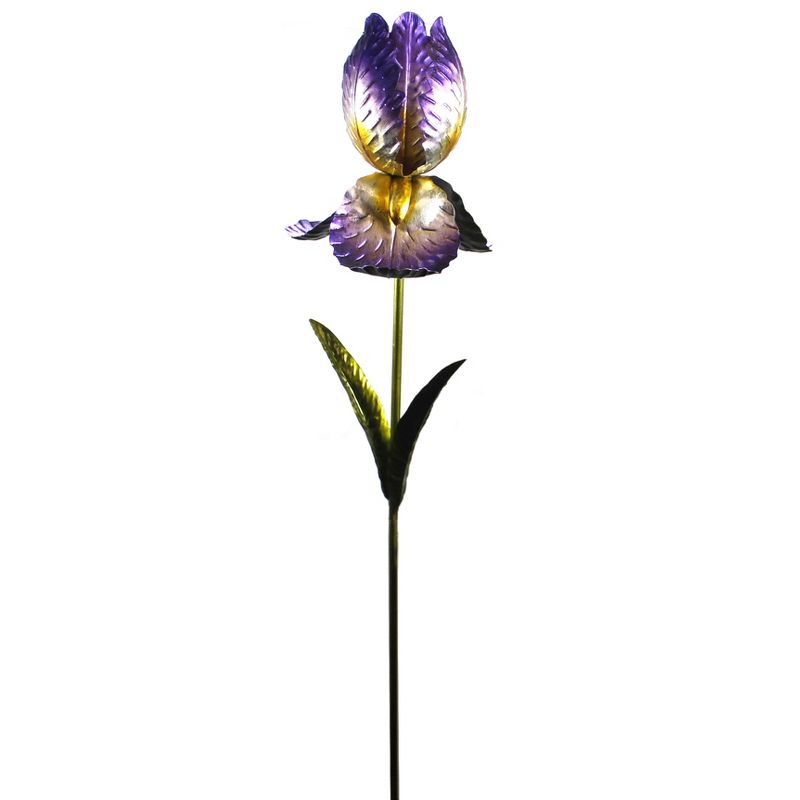Home & Garden Giant Purple Flower Stake Flowers Leaves Regal Art & Gift  -  Decorative Garden Stakes