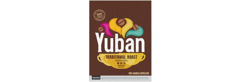 Yuban Traditional Medium Dark Roast Coffee Pods - 24ct