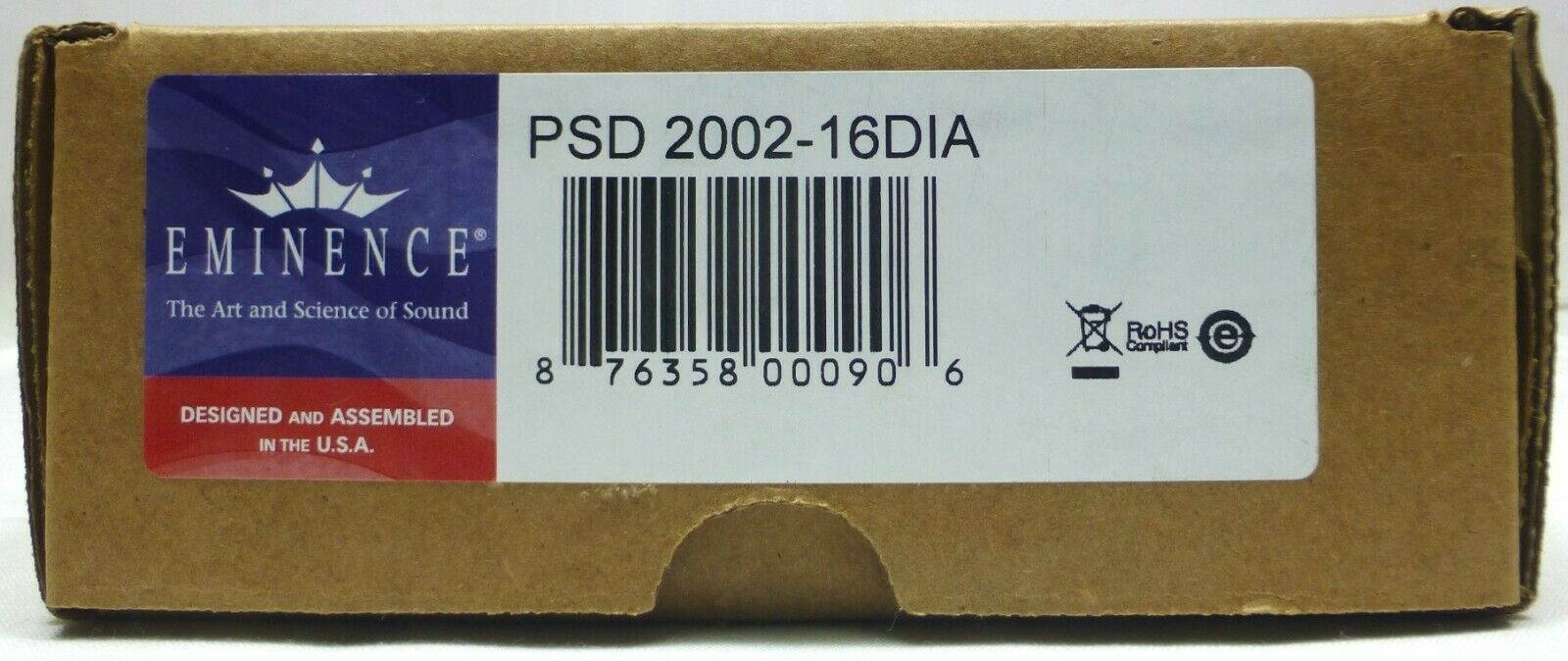 Factory Genuine Diaphragm Eminence, Yamaha, Carvin, Sunn, Drivers PSD2002-16 O