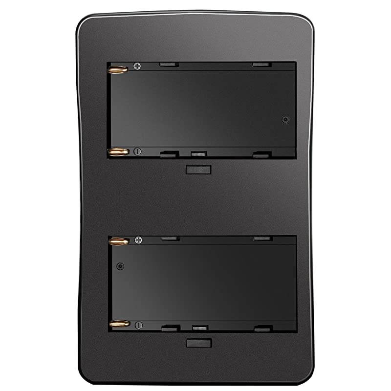 NPF Battery to VMount Battery Converter Adapter for LED Light Field Monitor 5D2 Rigs Alternative Battery Option for Sony VMount Gear Fits for 2Pack Sony NPF970 NPF770NPF570 Battery