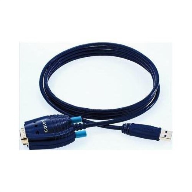 goldx gxmu1200 6ft usb to serial converter cable  new  retail  gxmu1200