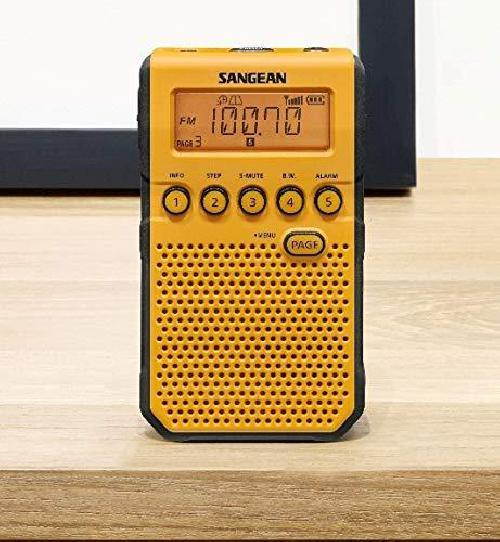 Sangean - DT-800YL - Sangean DT-800YL Weather & Alert Radio - with Weather Disaster, Child Abduction Emergency (Amber