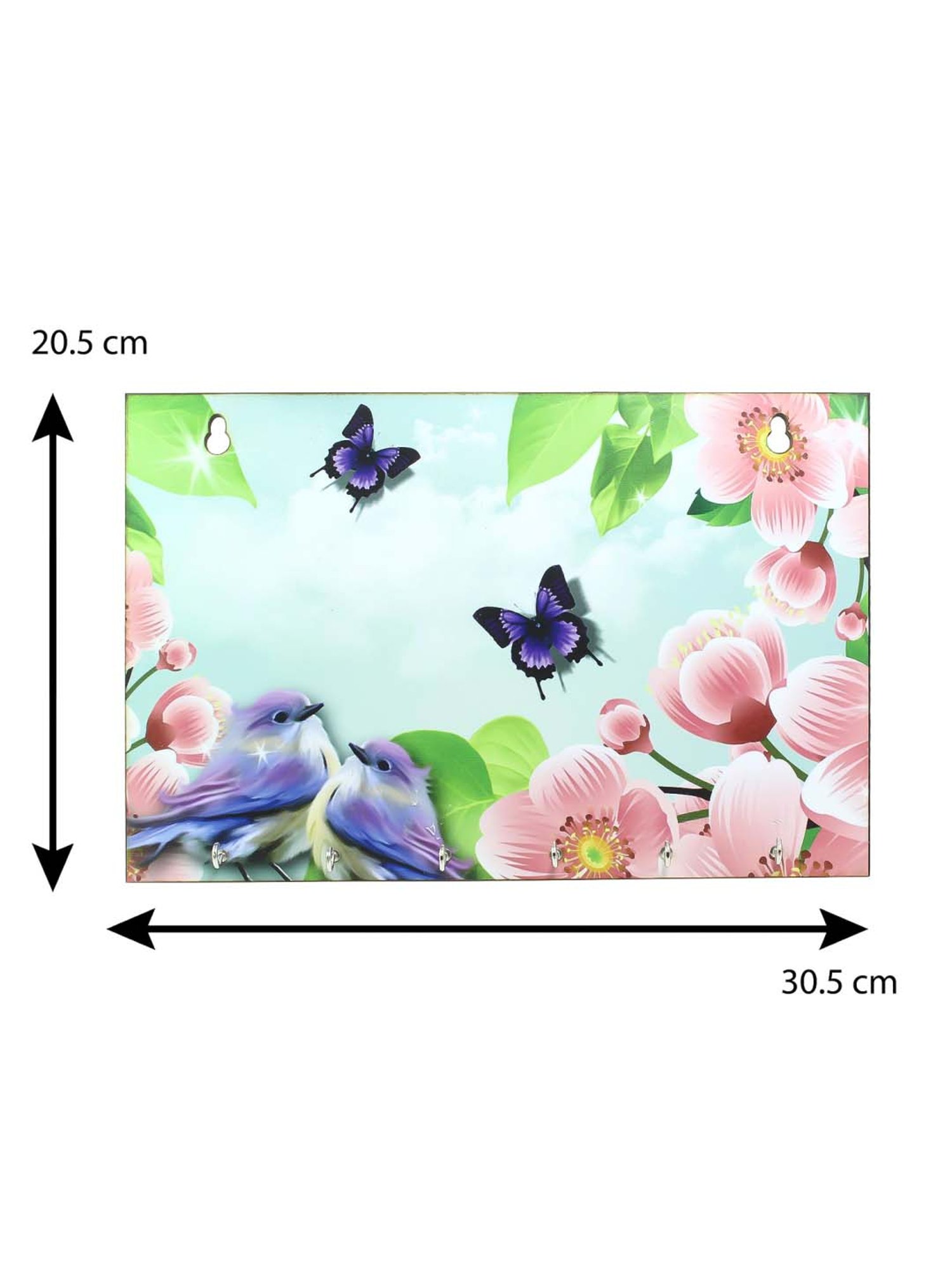 Gathari White & Orange Ceramic Desk Planter