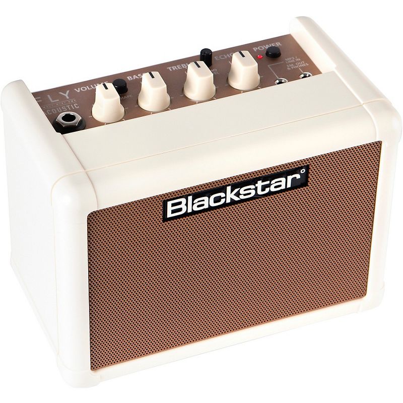 Blackstar Fly 3 Acoustic 3W 1x3 Acoustic Guitar Combo Amp and Fly 3 3W 1x3 Extension Speaker Cabinet Blonde and Tan